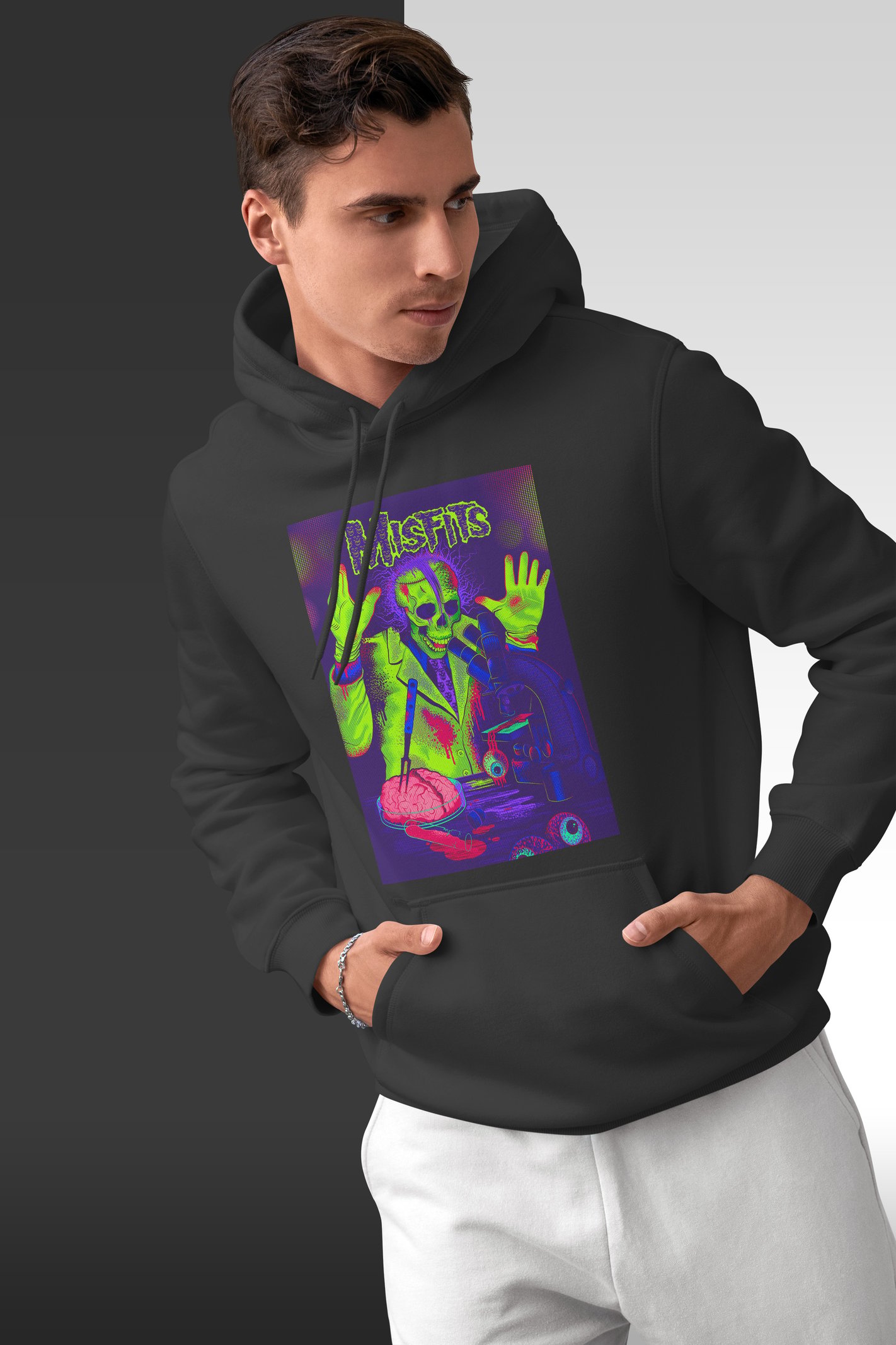 Misfits Kapüşonlu Unisex Sweatshirt