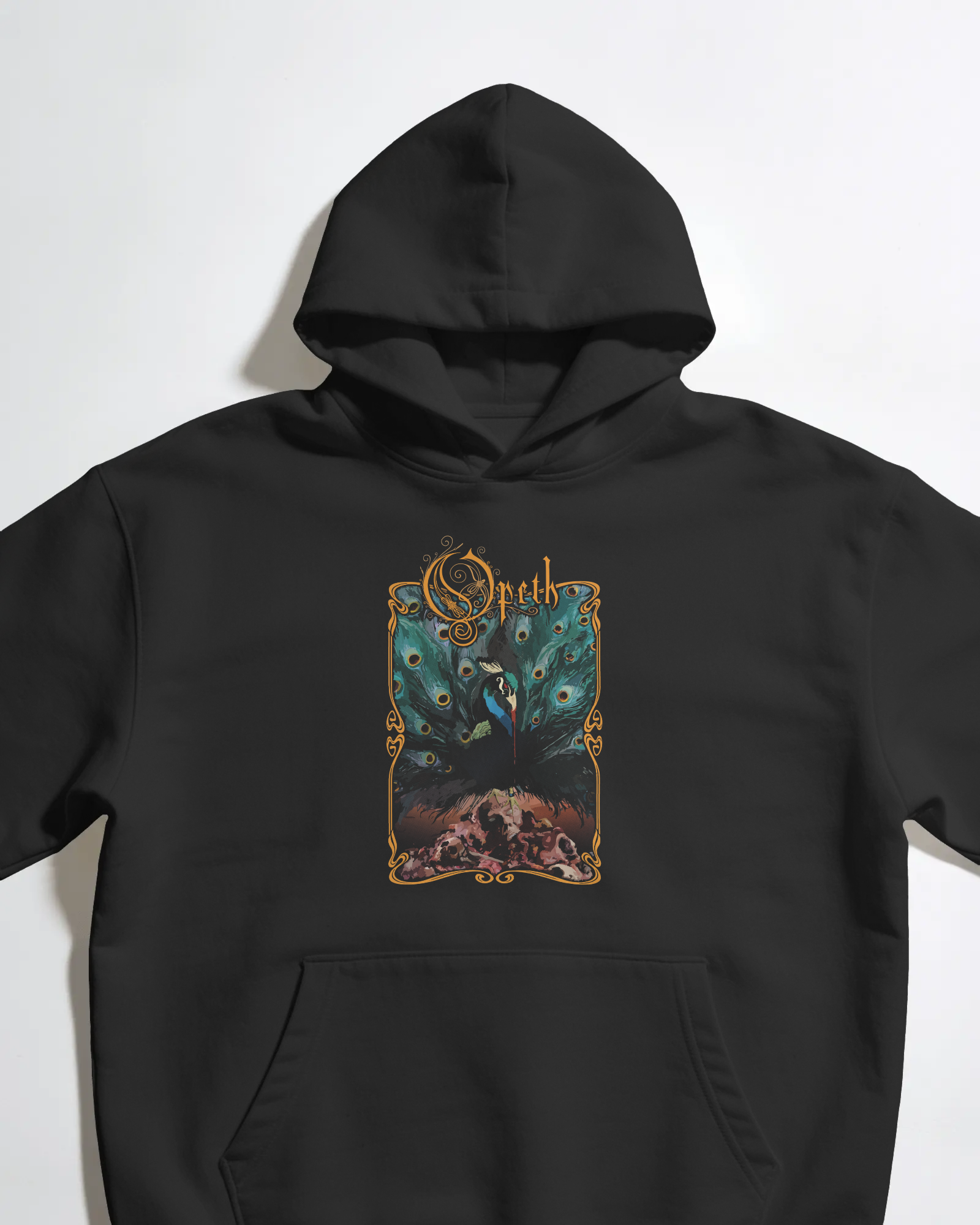 Opeth Siyah Kapüşonlu Sweatshirt