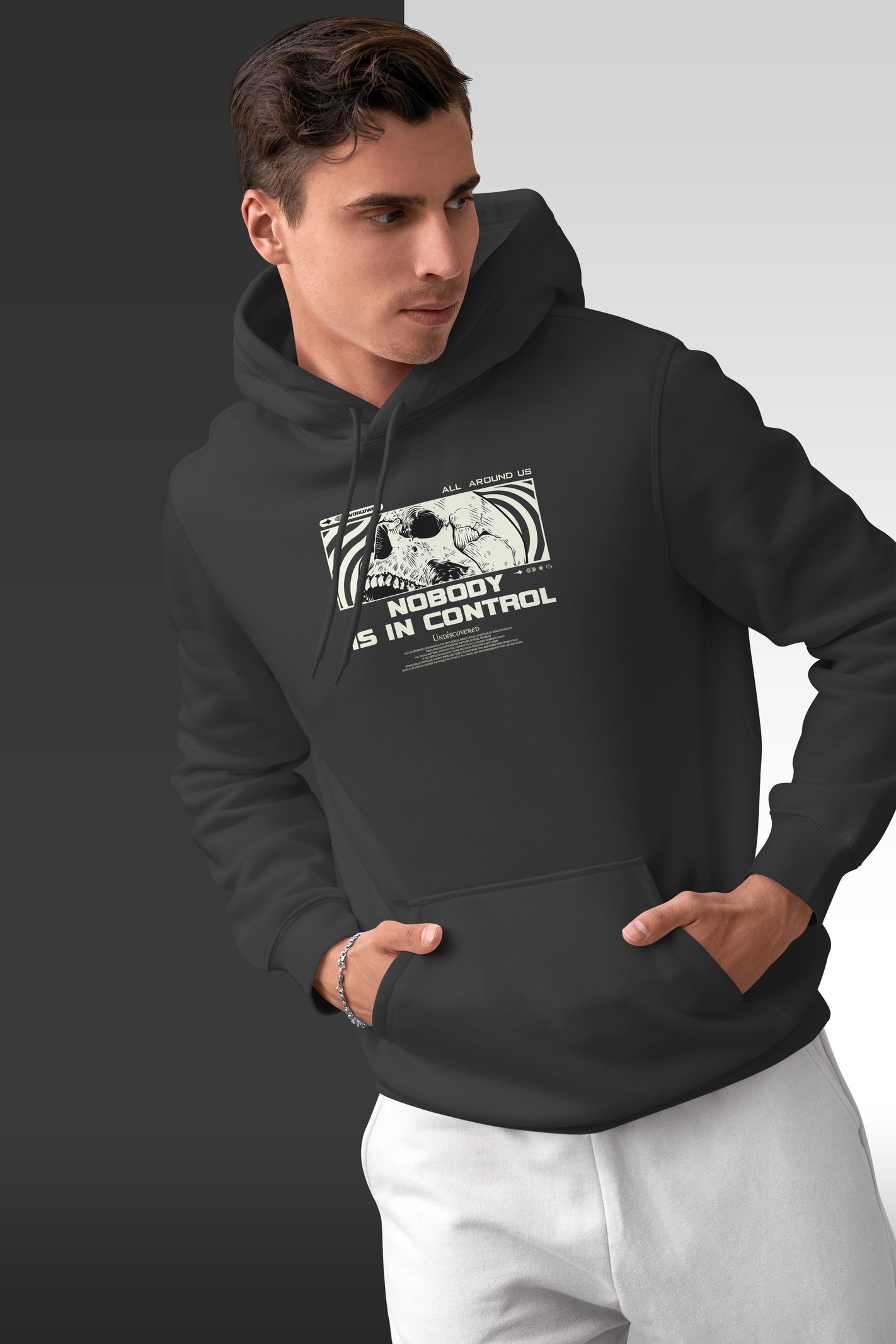 Nobody Kapüşonlu Unisex Sweatshirt