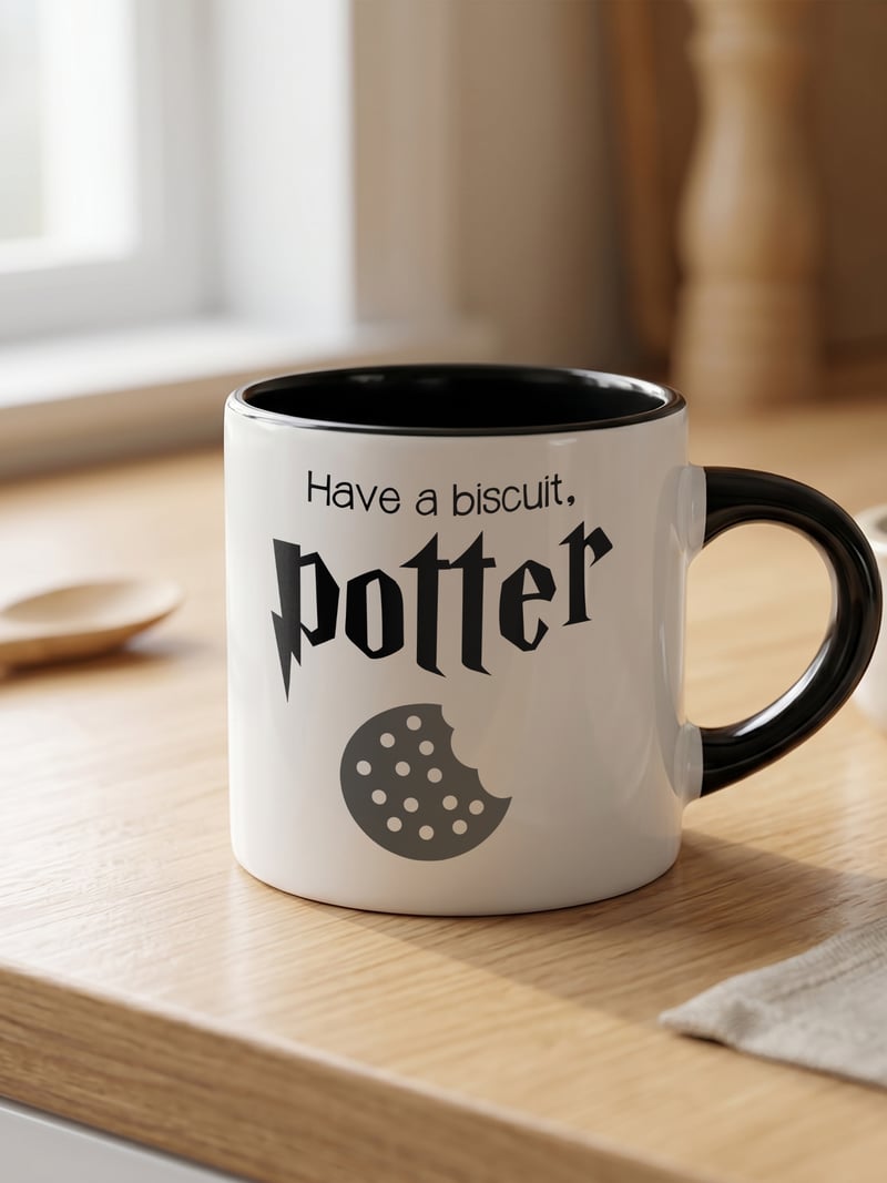 Harry Potter Bisküvi Kahve Kupası