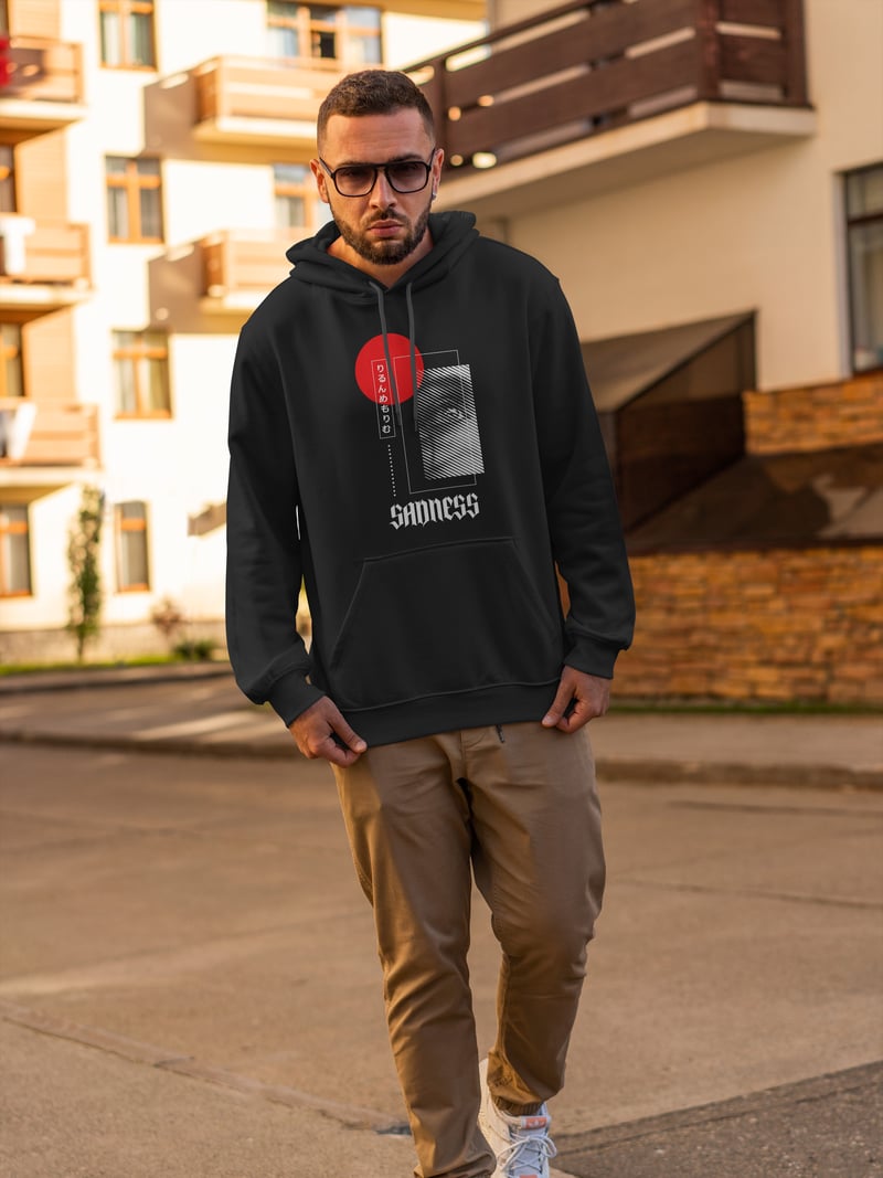 Sadness Kapüşonlu Unisex Sweatshirt