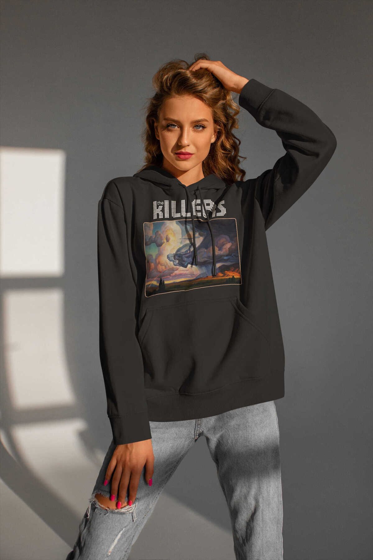 The Killers Bulut Kapüşonlu Sweatshirt