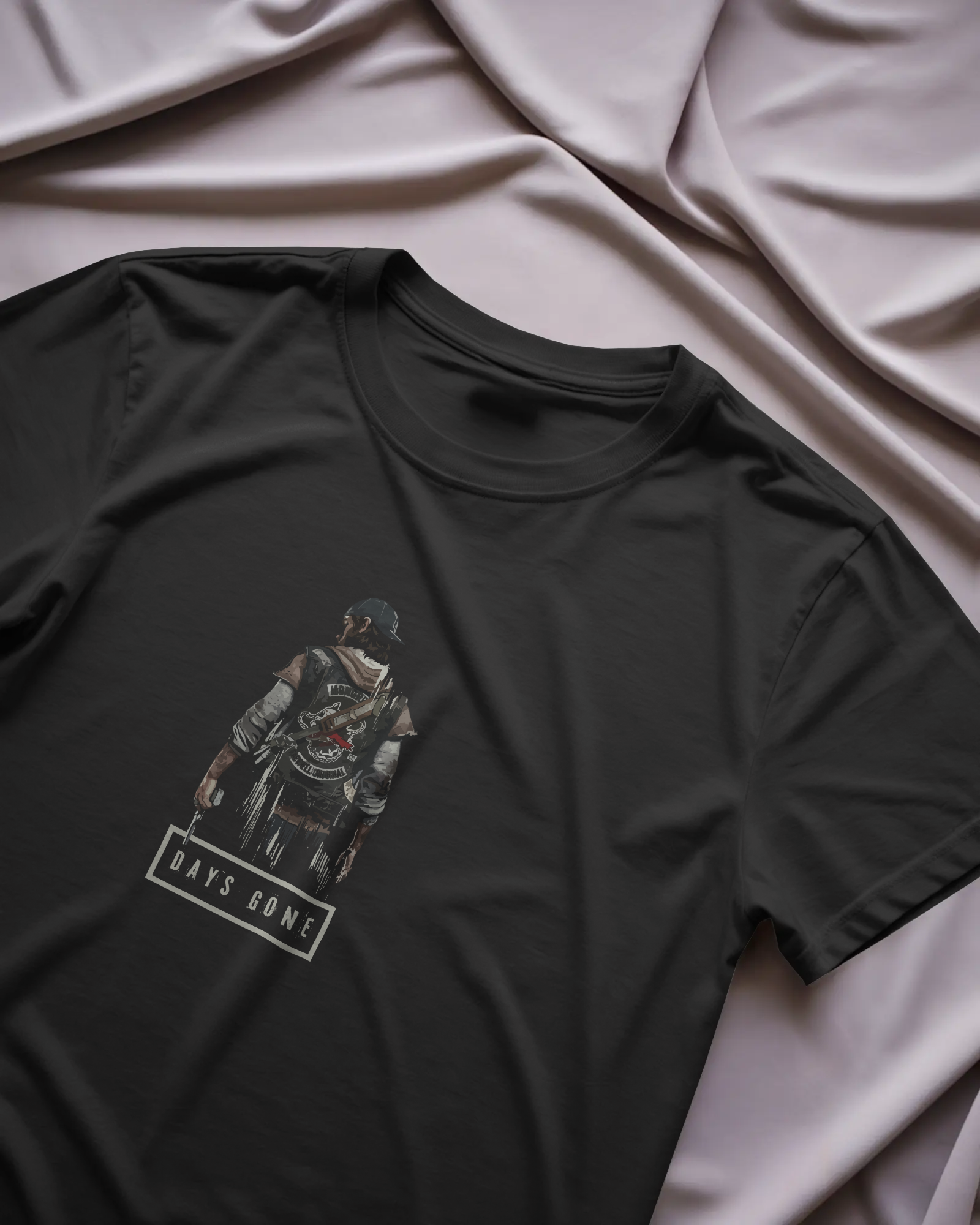 Days Gone Siyah Tişört