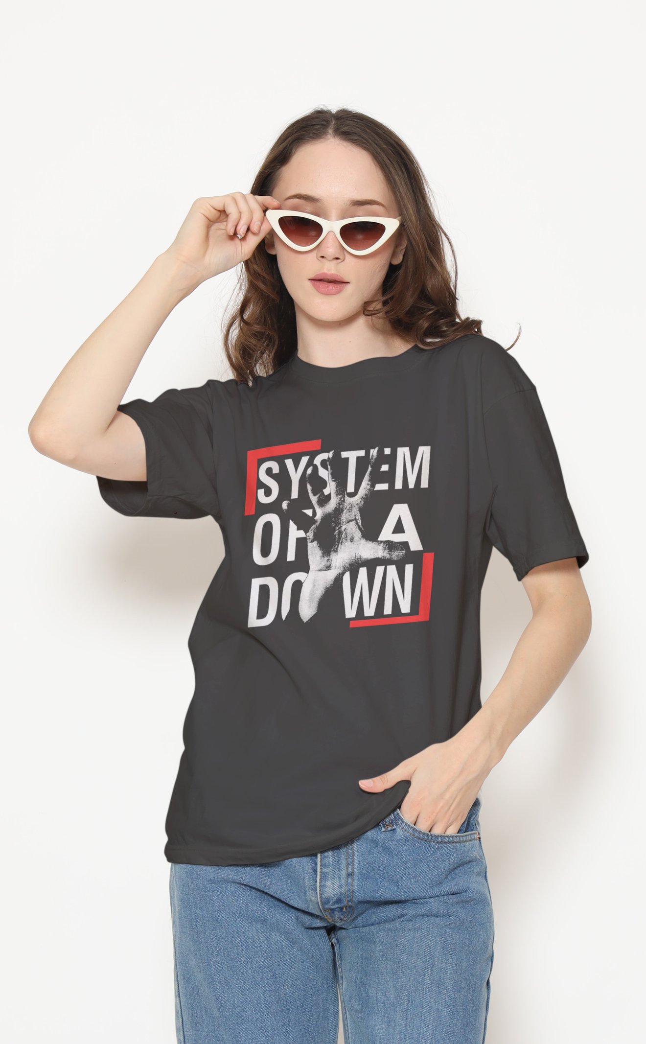 System of a Down Dijital Baskı Unisex Tişört