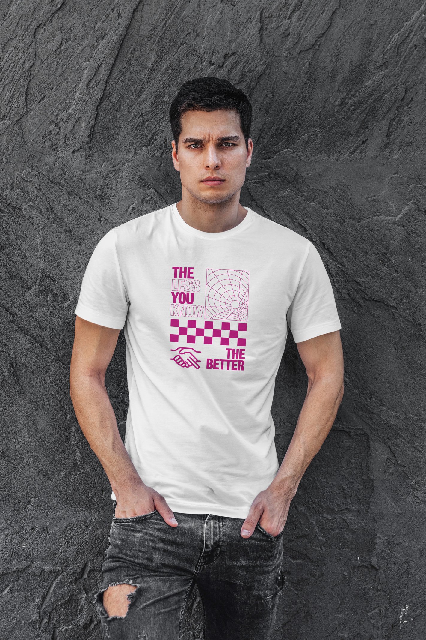 The Better Dijital Baskı Beyaz Unisex Tişört