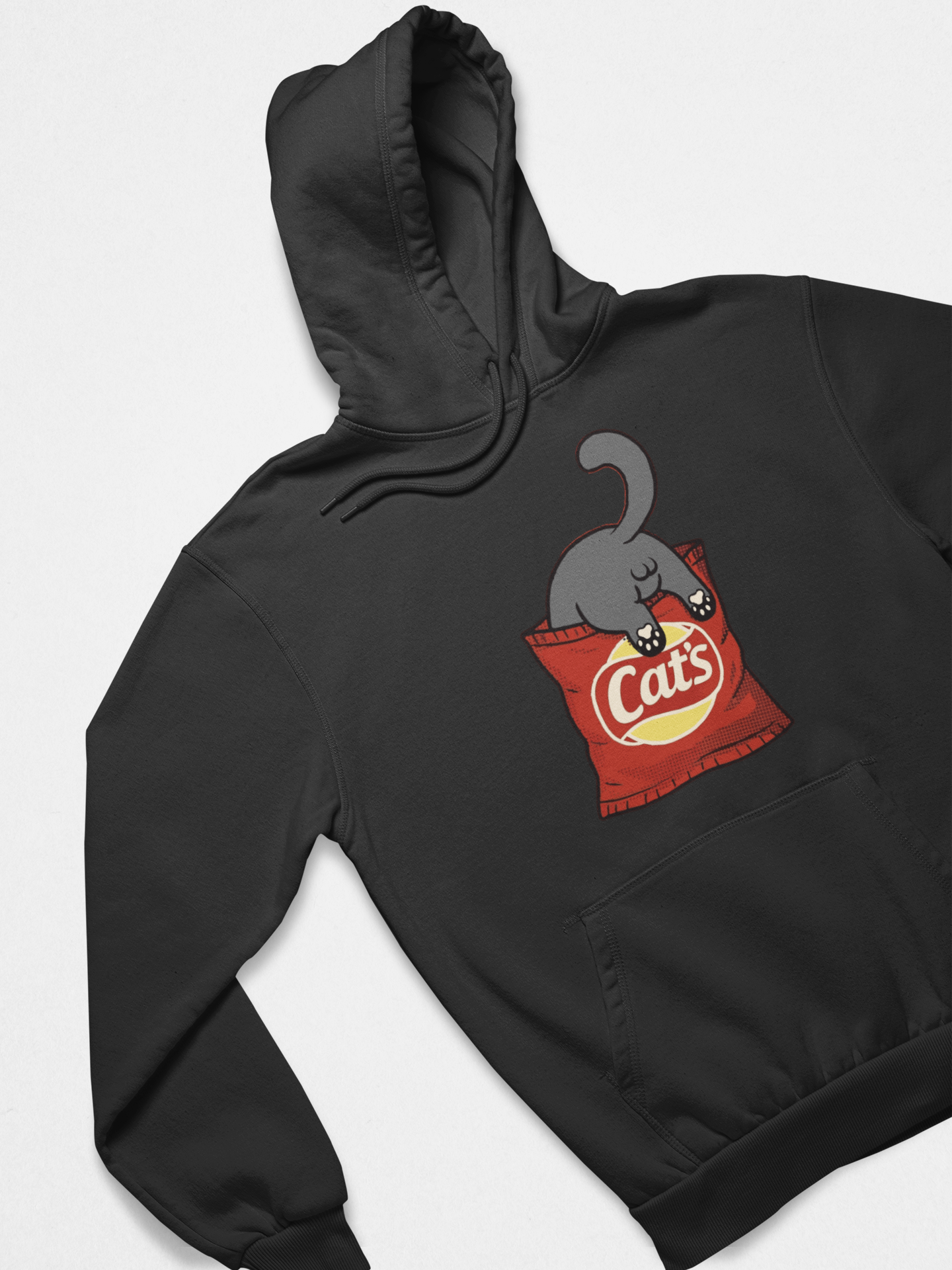 Cat's Unisex Kapüşonlu Sweatshirt