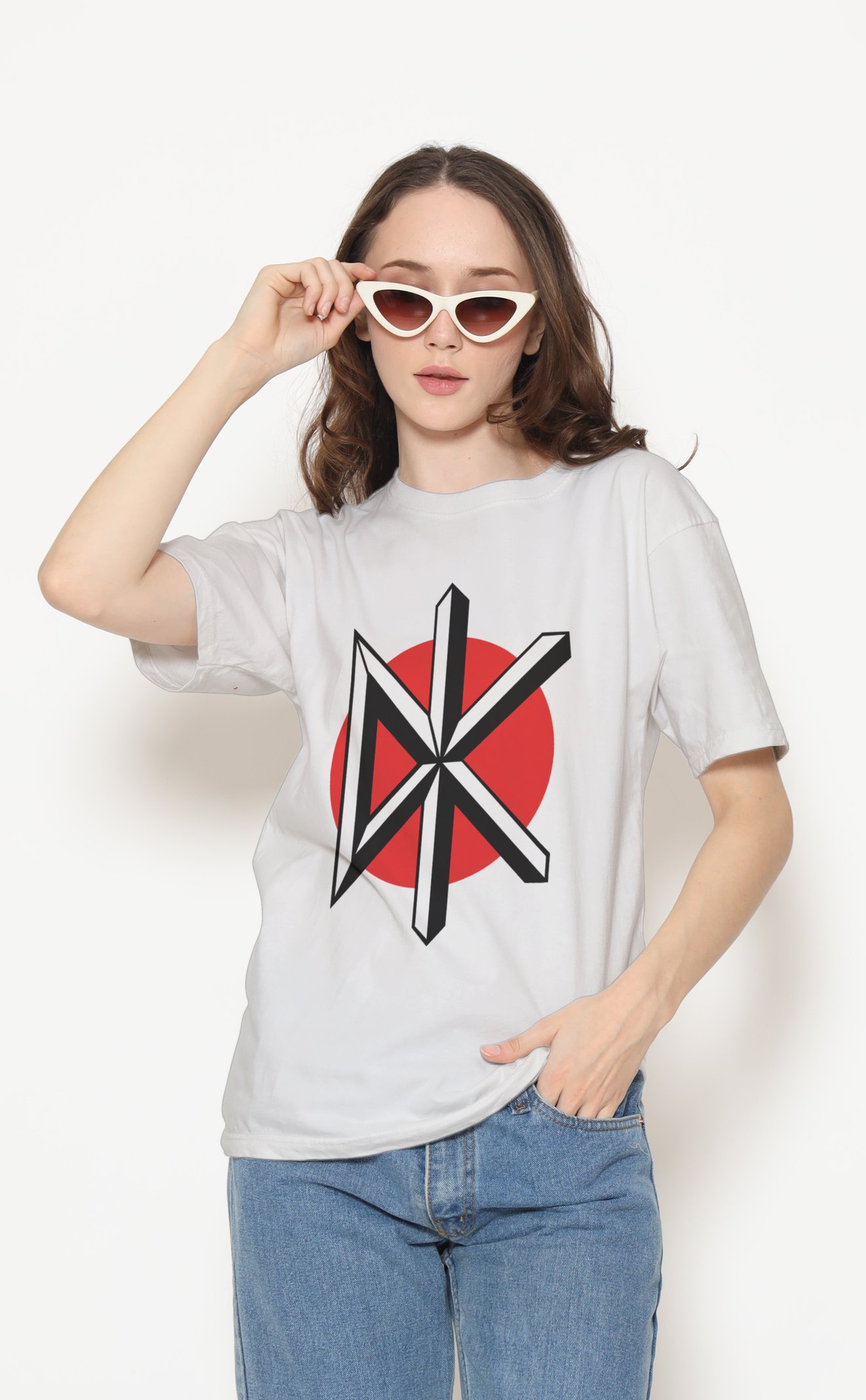 Dead Kennedys Unisex Beyaz Tişört