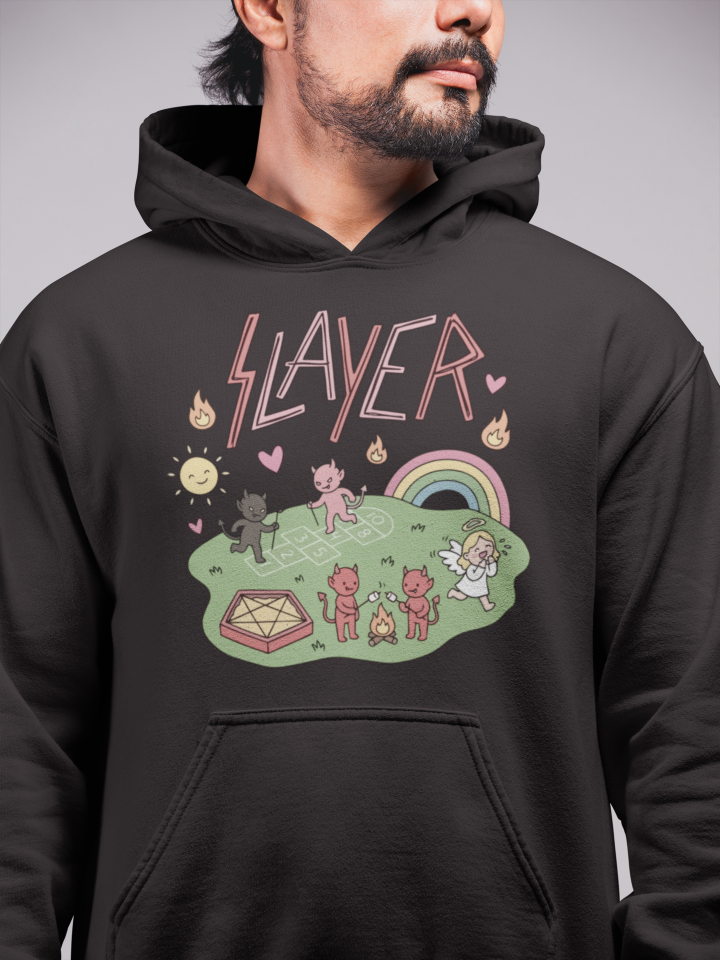 Slayer Unisex Kapüşonlu Sweatshirt