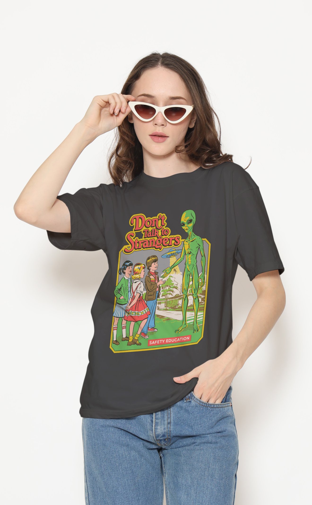 Don't Talk Dijital Baskı Unisex Tişört