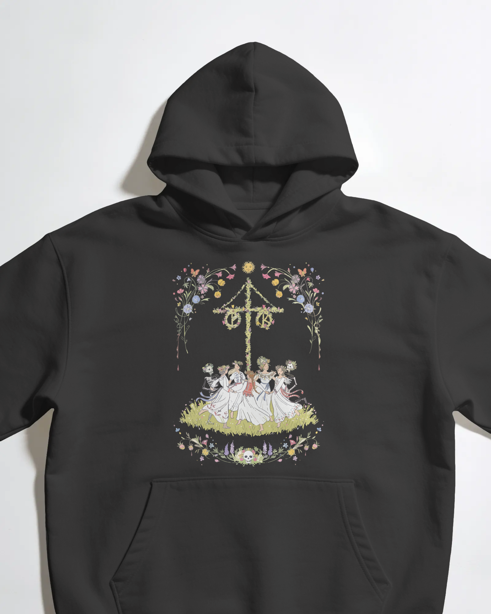 Midsommar Çiçek Sweatshirt