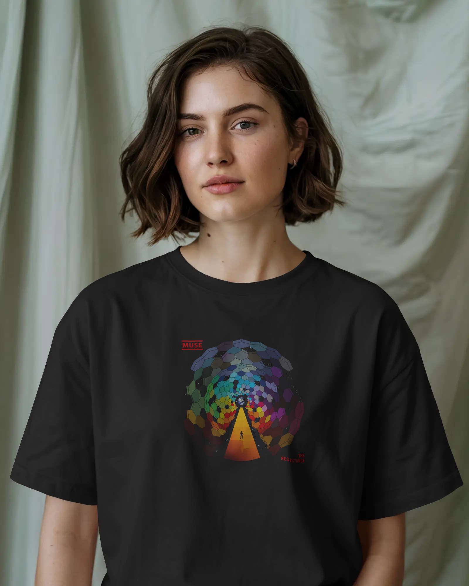 Muse Siyah Tişört