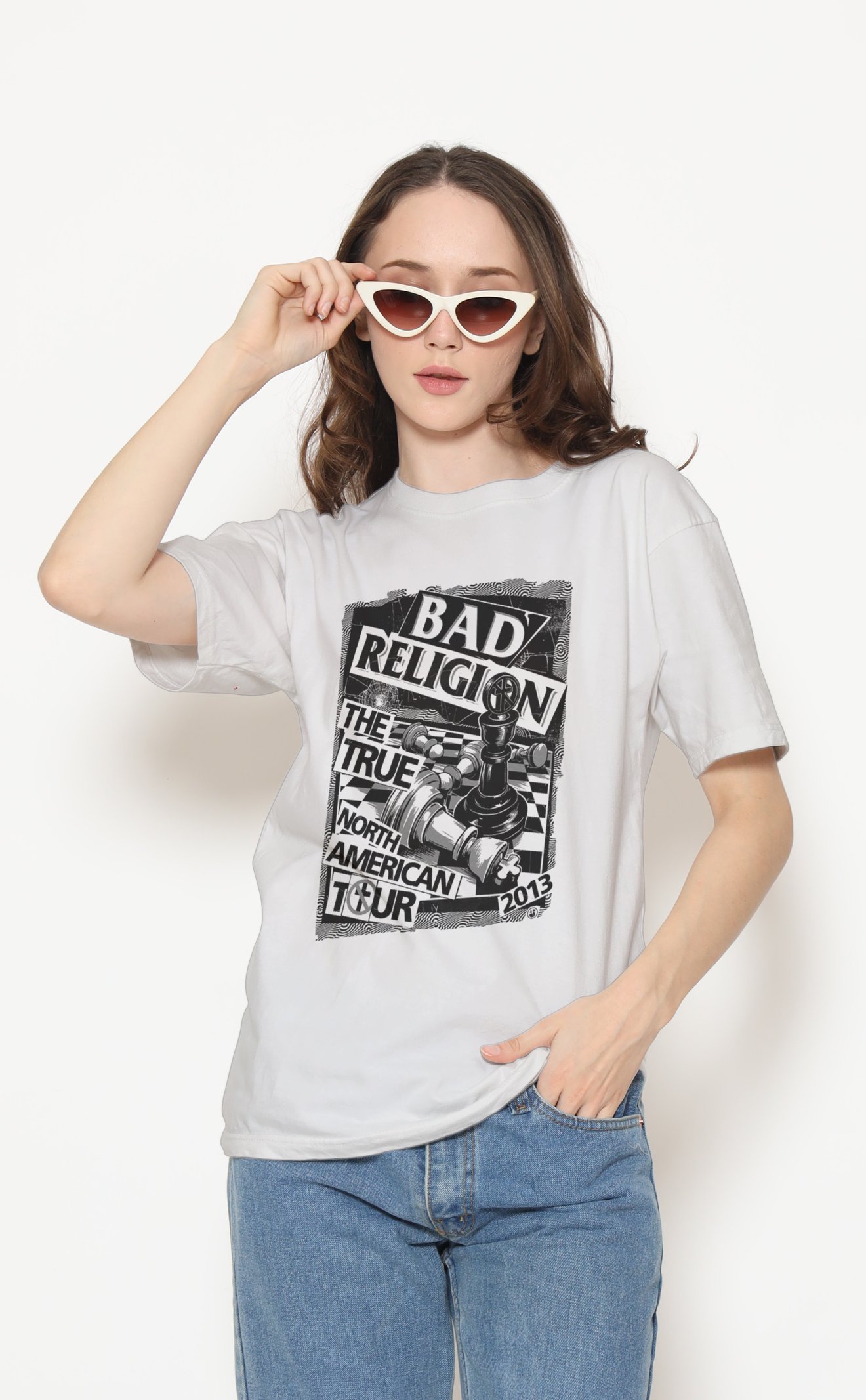 Bad Religion Satranç Tişört