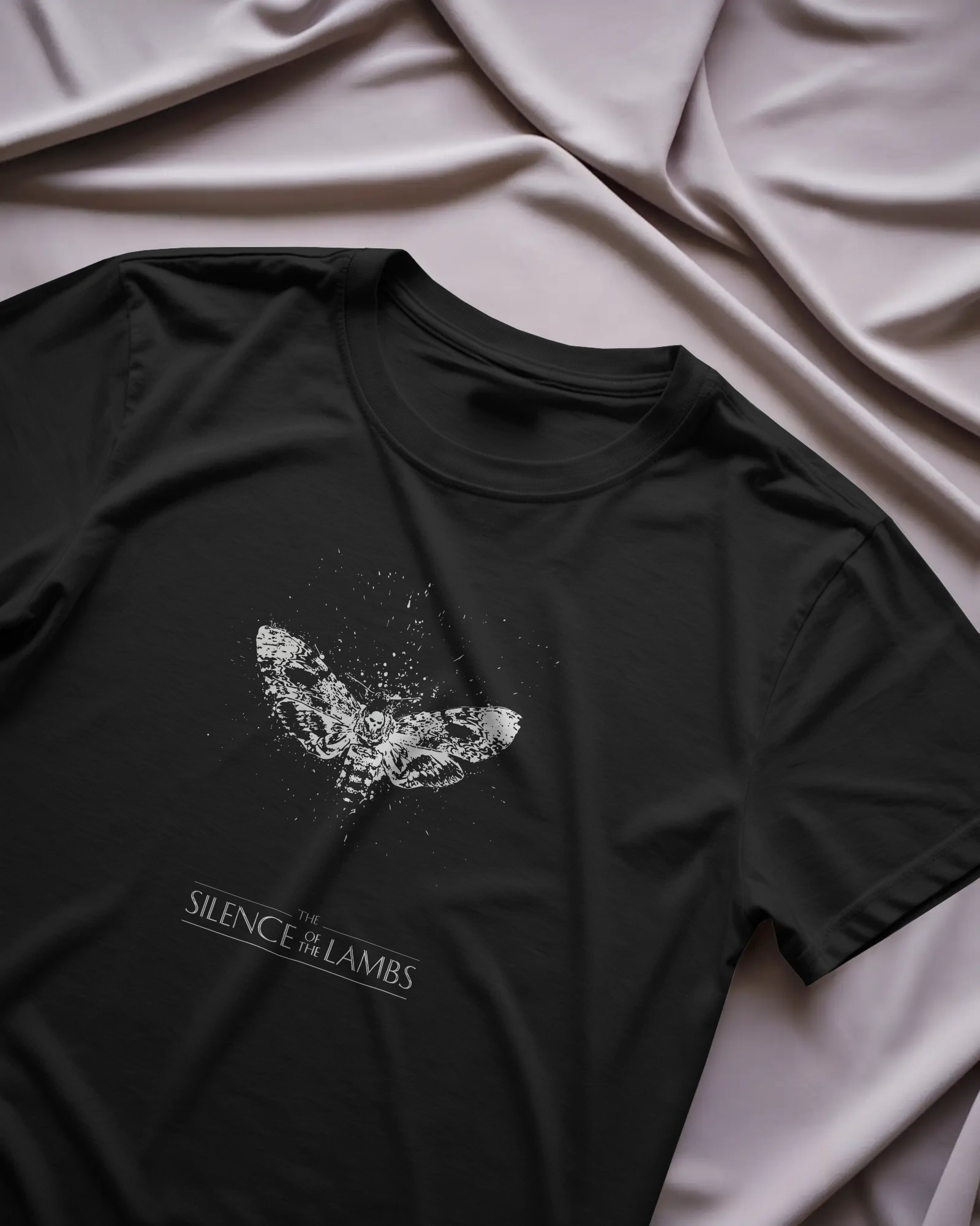 The Silence of the Lambs Kuzuların Sessizliği Siyah Unisex Tişört