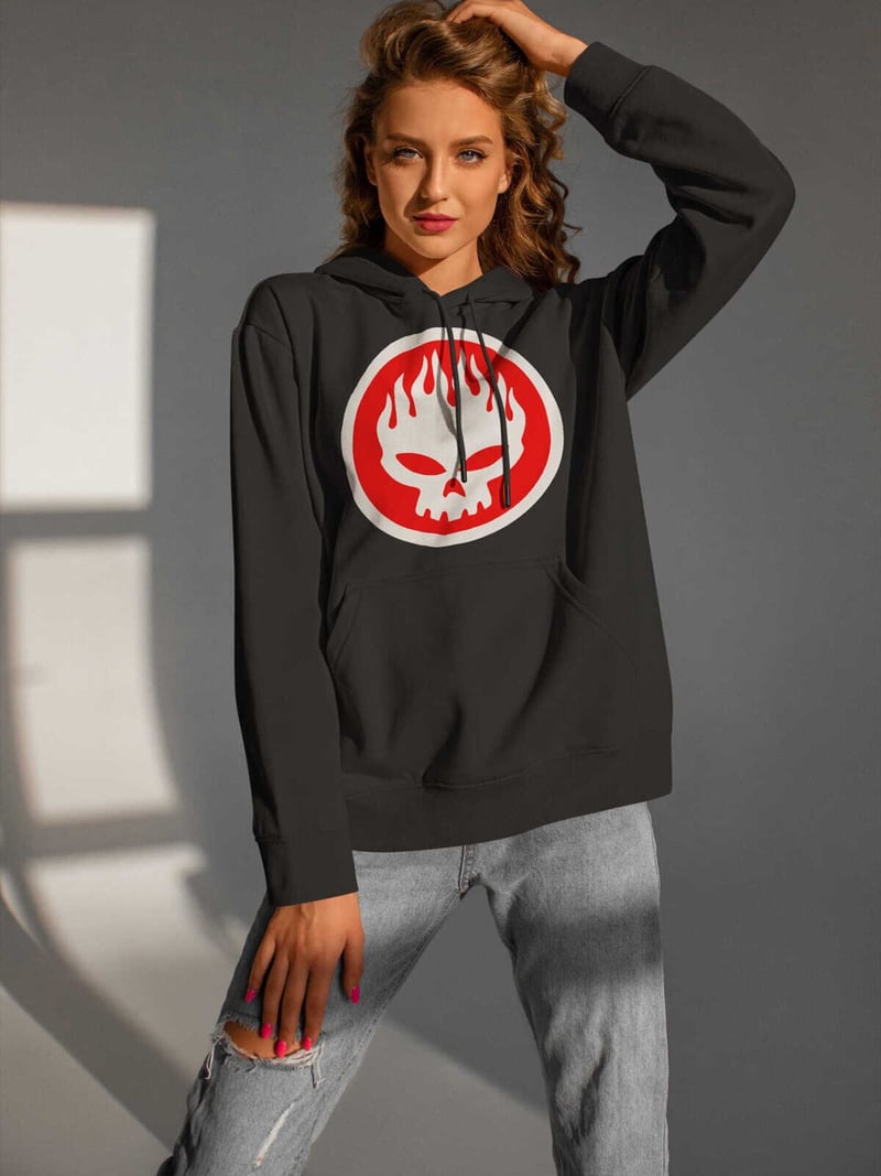 The Offspring Dijital Baskı Kapüşonlu Unisex Sweatshirt