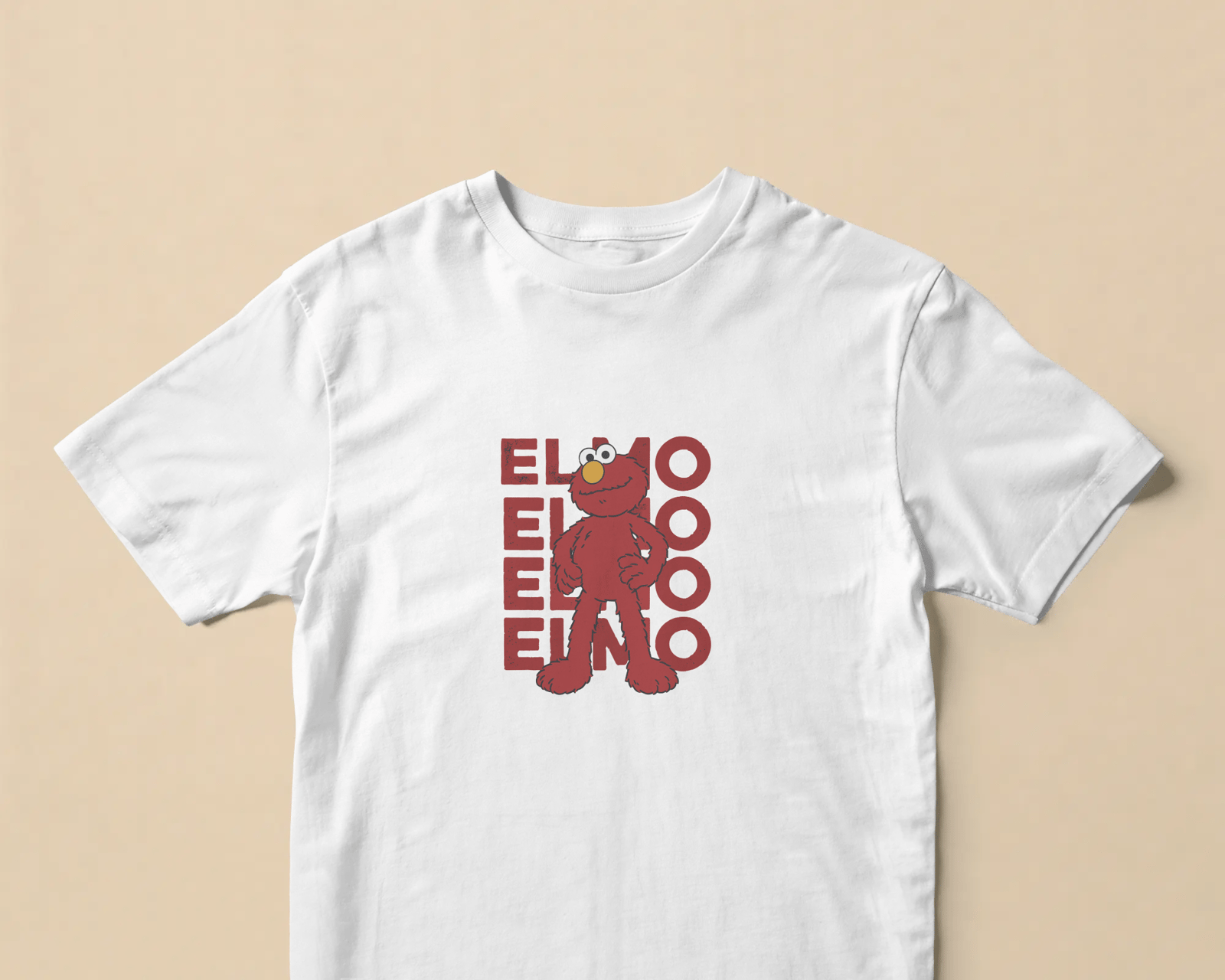 Elmo Beyaz Tişört