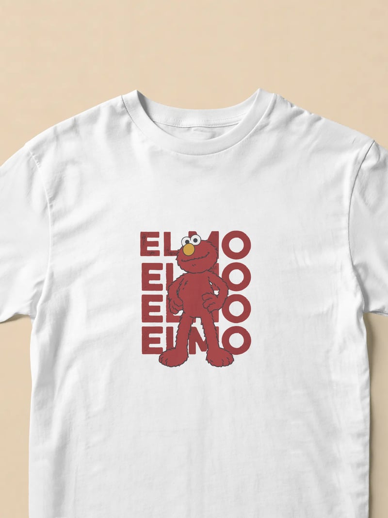 Elmo Beyaz Tişört