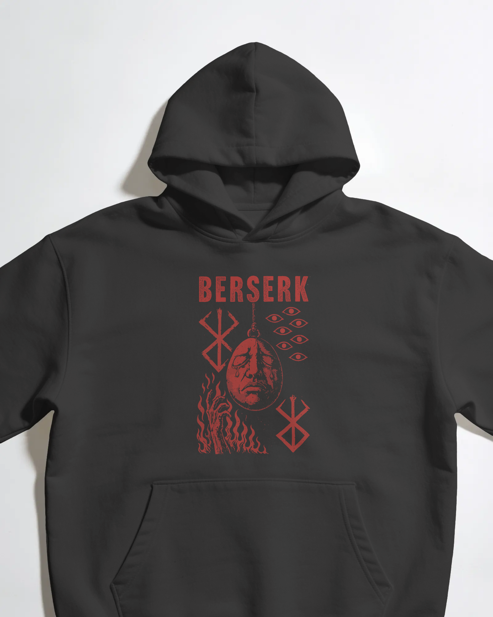 Berserk Unisex Siyah Sweatshirt