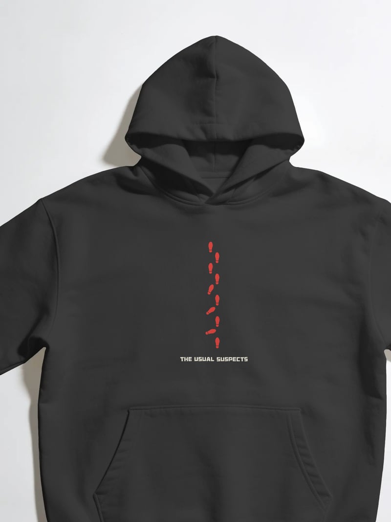 The Usual Suspects Unisex Siyah Sweatshirt