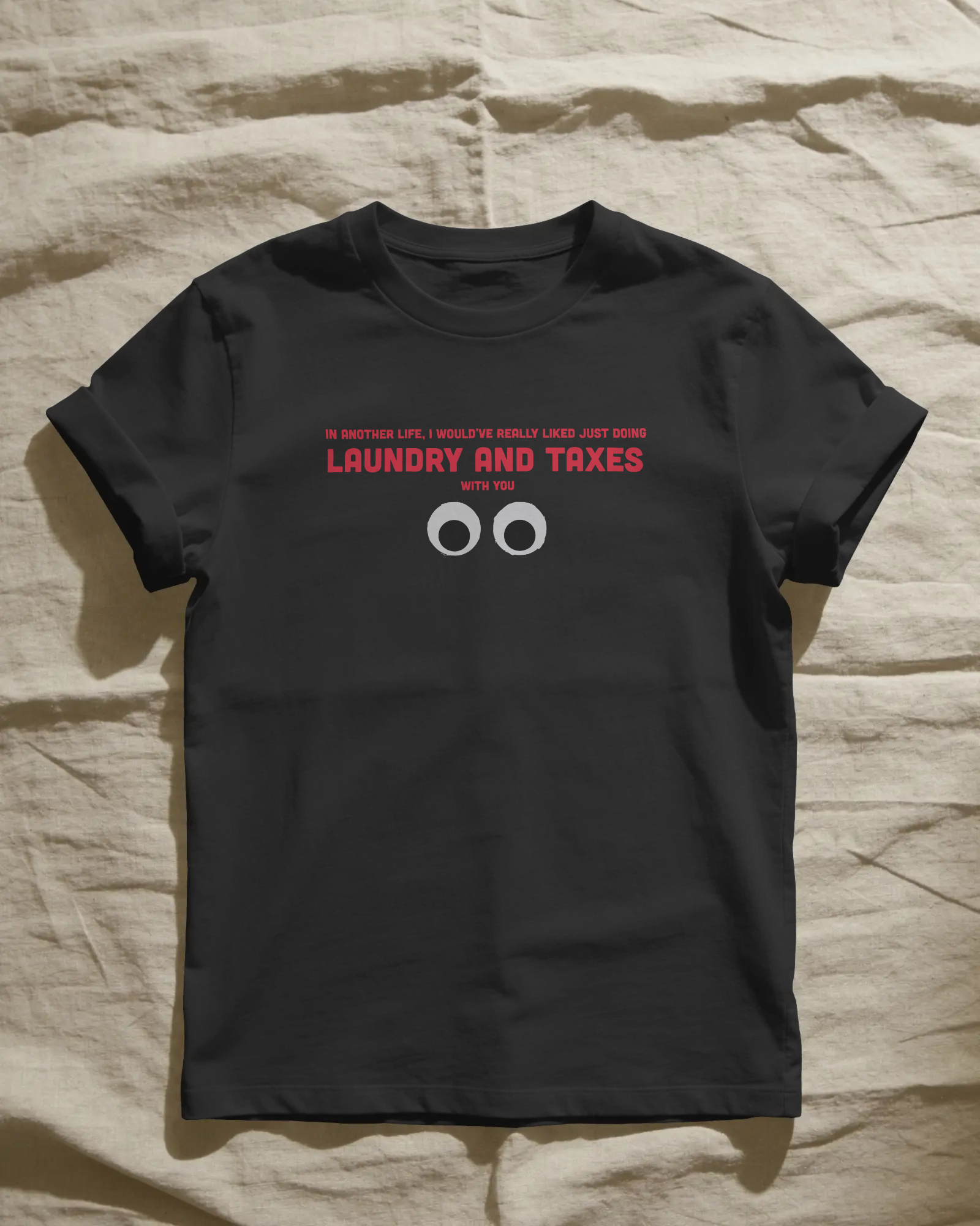 Everything Everywhere all at Once Unisex Siyah Tişört