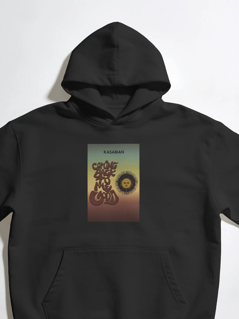 Kasabian Siyah Kapüşonlu Sweatshirt