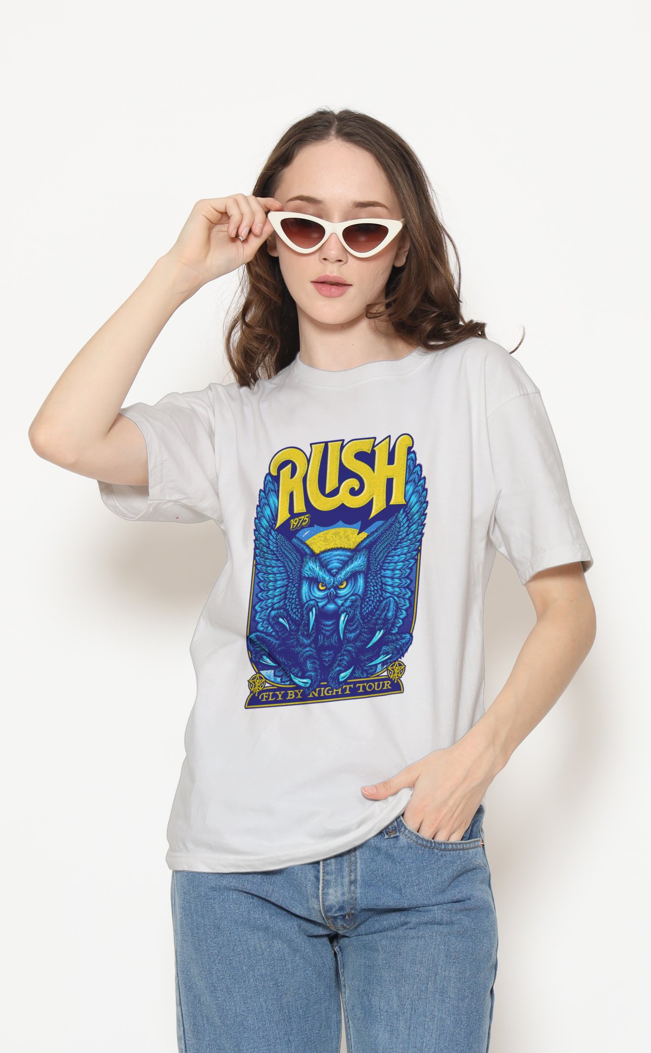 Rush Baykuş Tişört