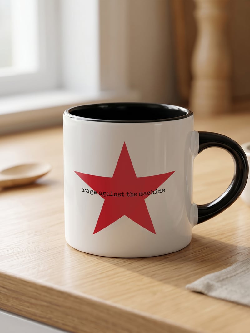 Rage Against the Machine Yıldız Kahve Kupası