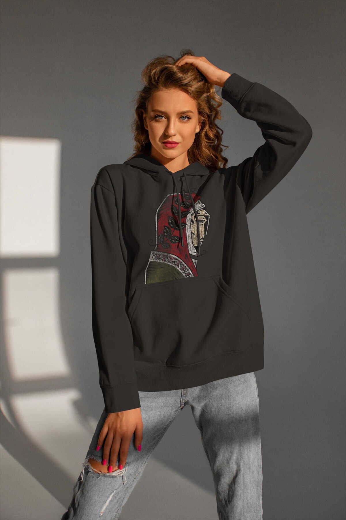 Sepultura Dijital Baskı Kapüşonlu Unisex Sweatshirt