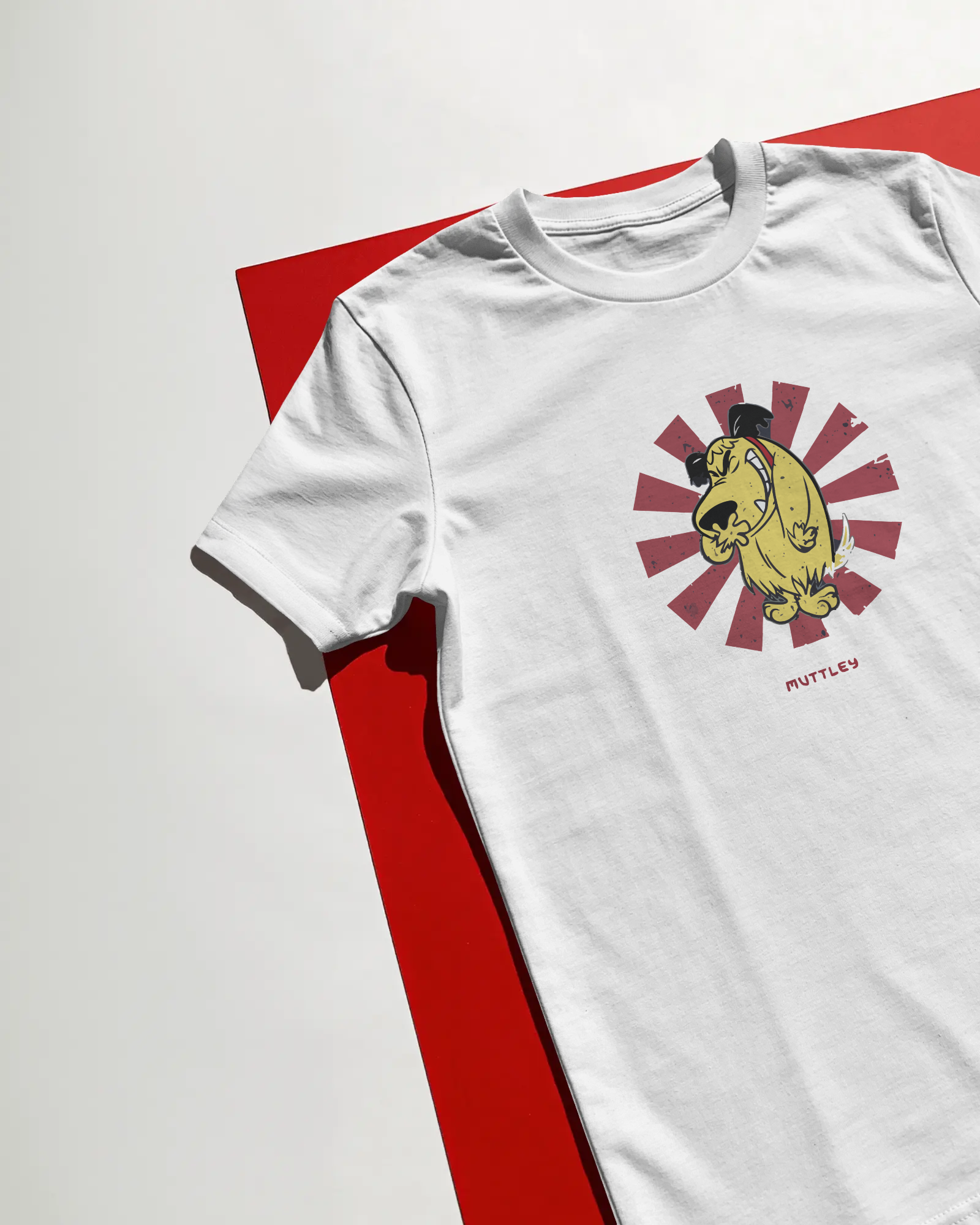 Muttley Unisex Beyaz Tişört