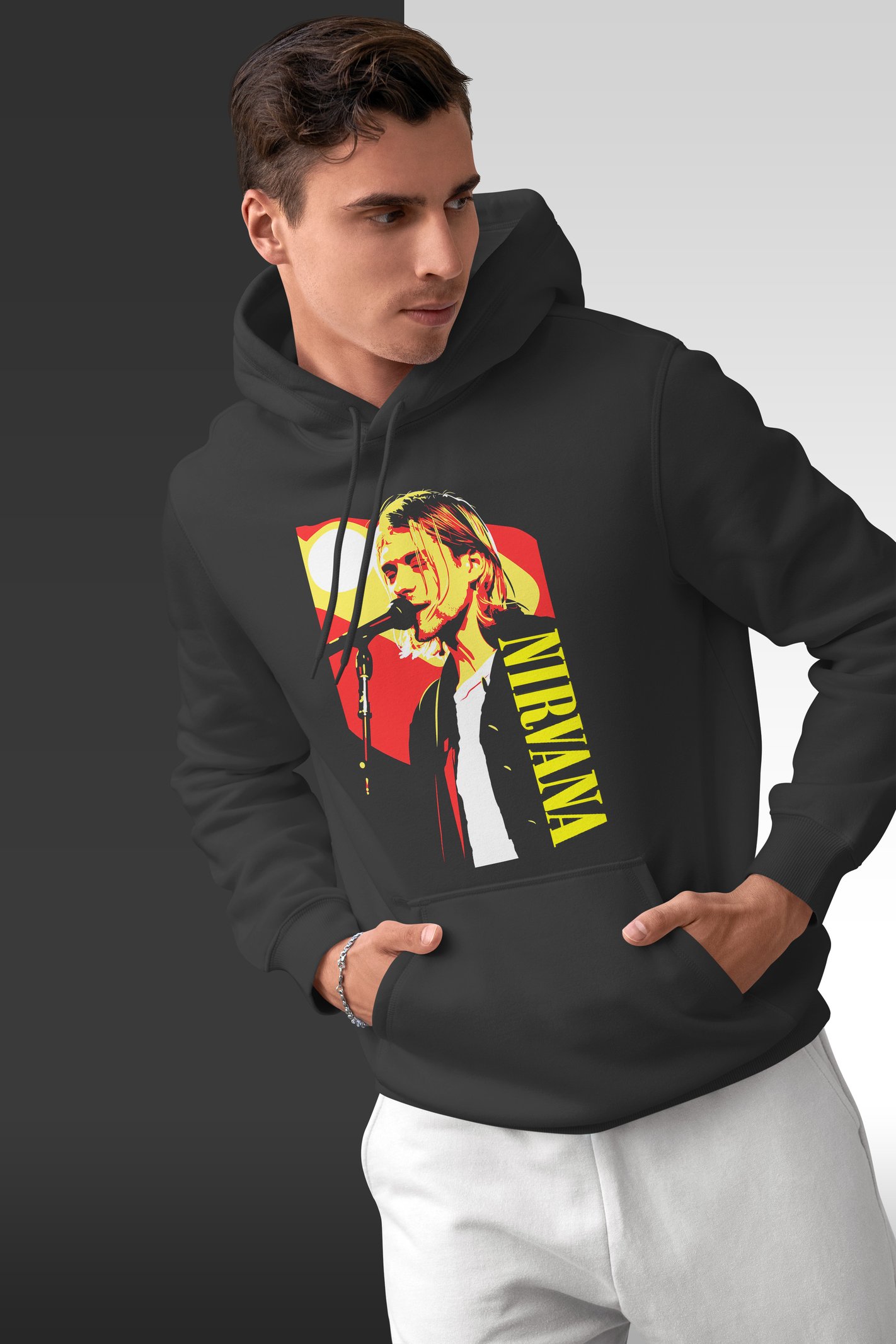 Nirvana Kapüşonlu Unisex Sweatshirt