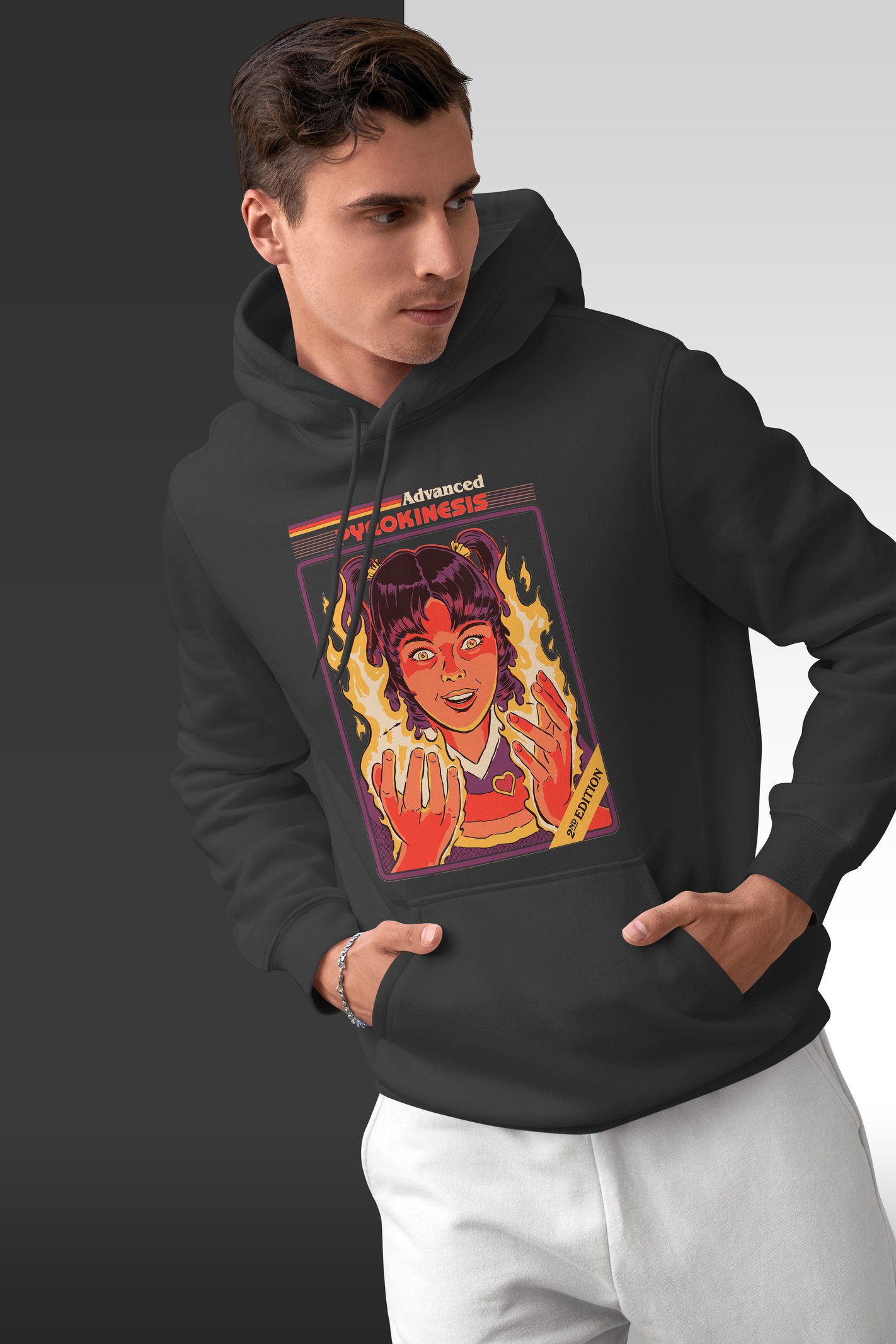 Pyroknesis Kapüşonlu Unisex Sweatshirt