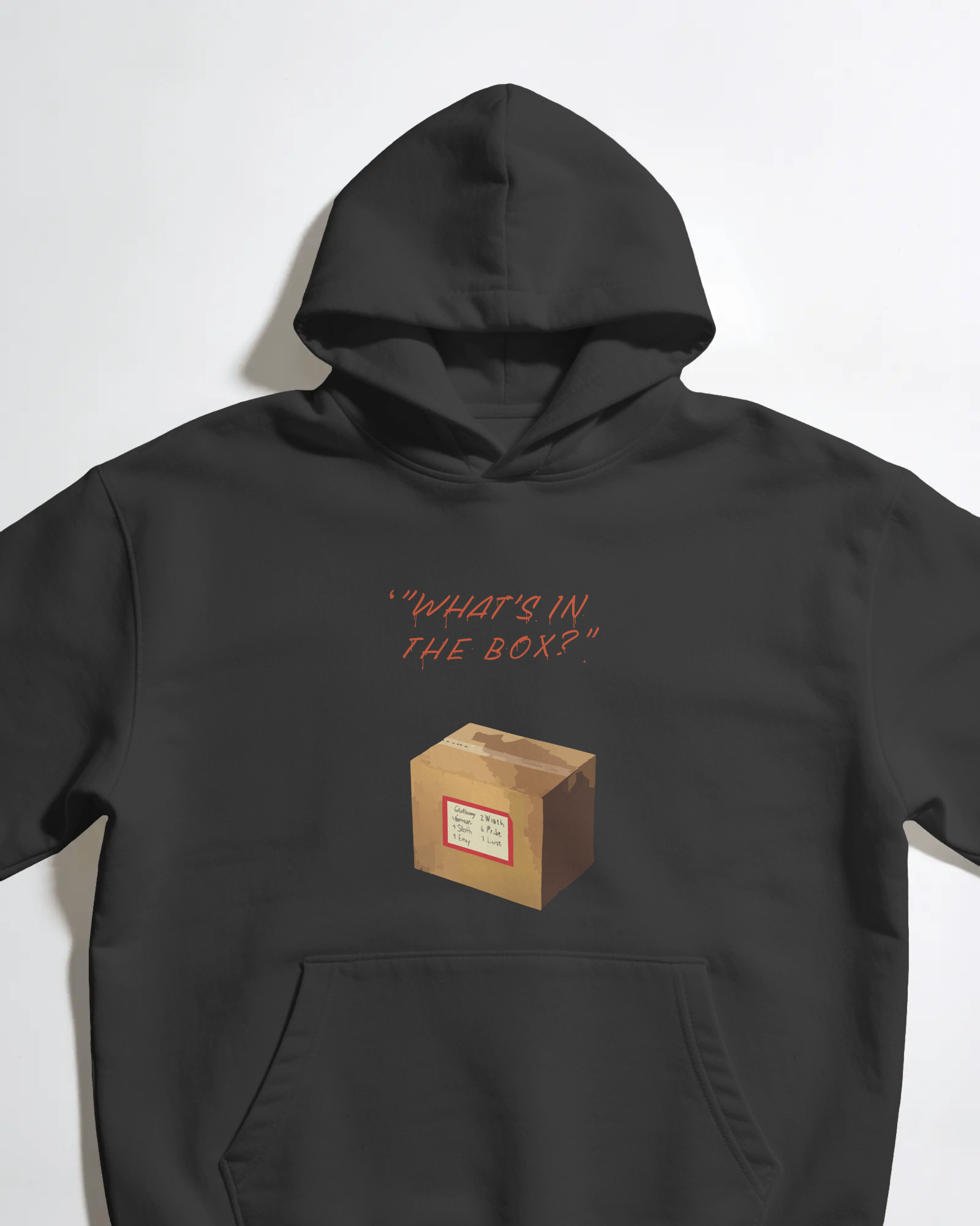se7en Unisex Siyah Sweatshirt