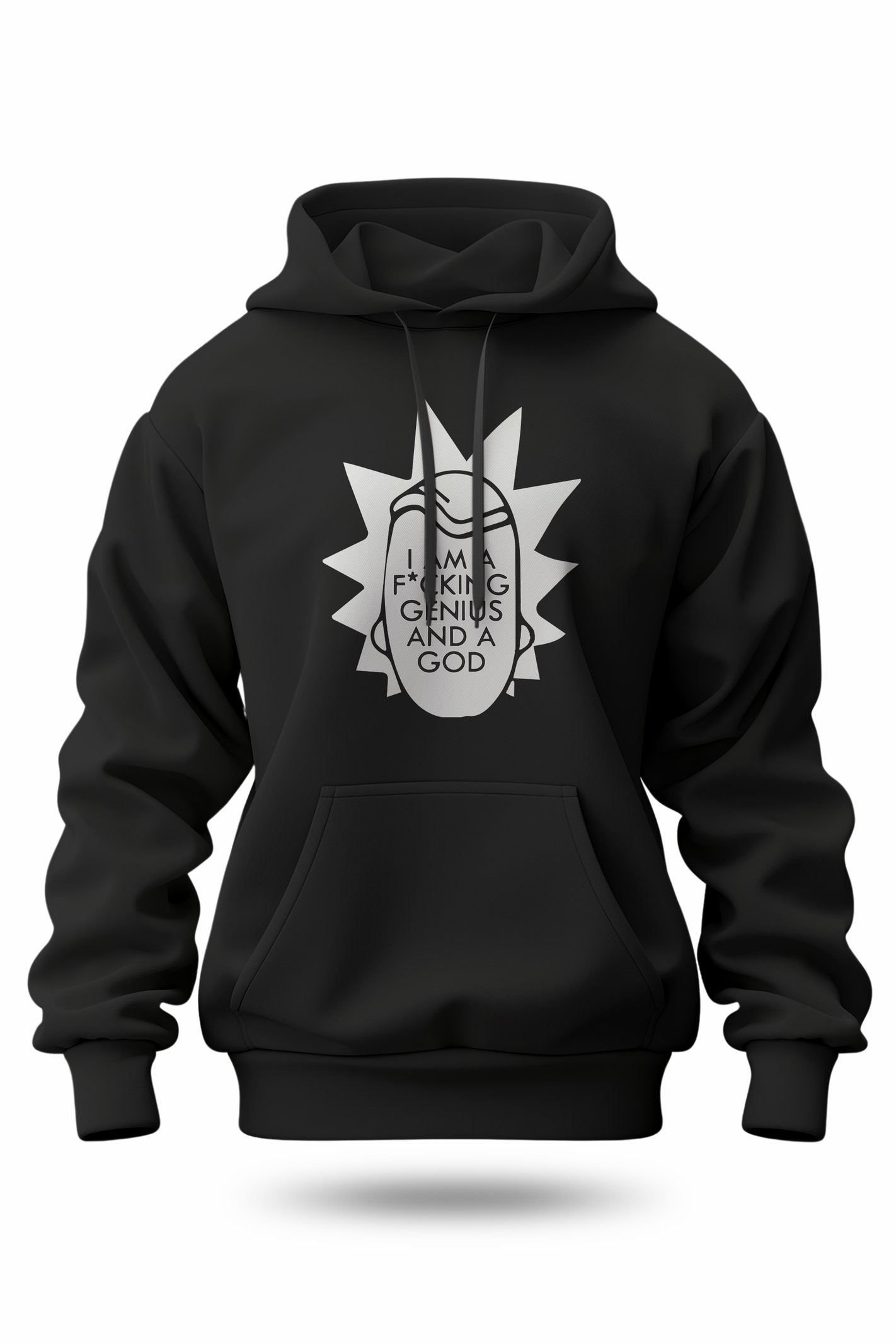 Rick and Morty Unisex Kapüşonlu Sweatshirt