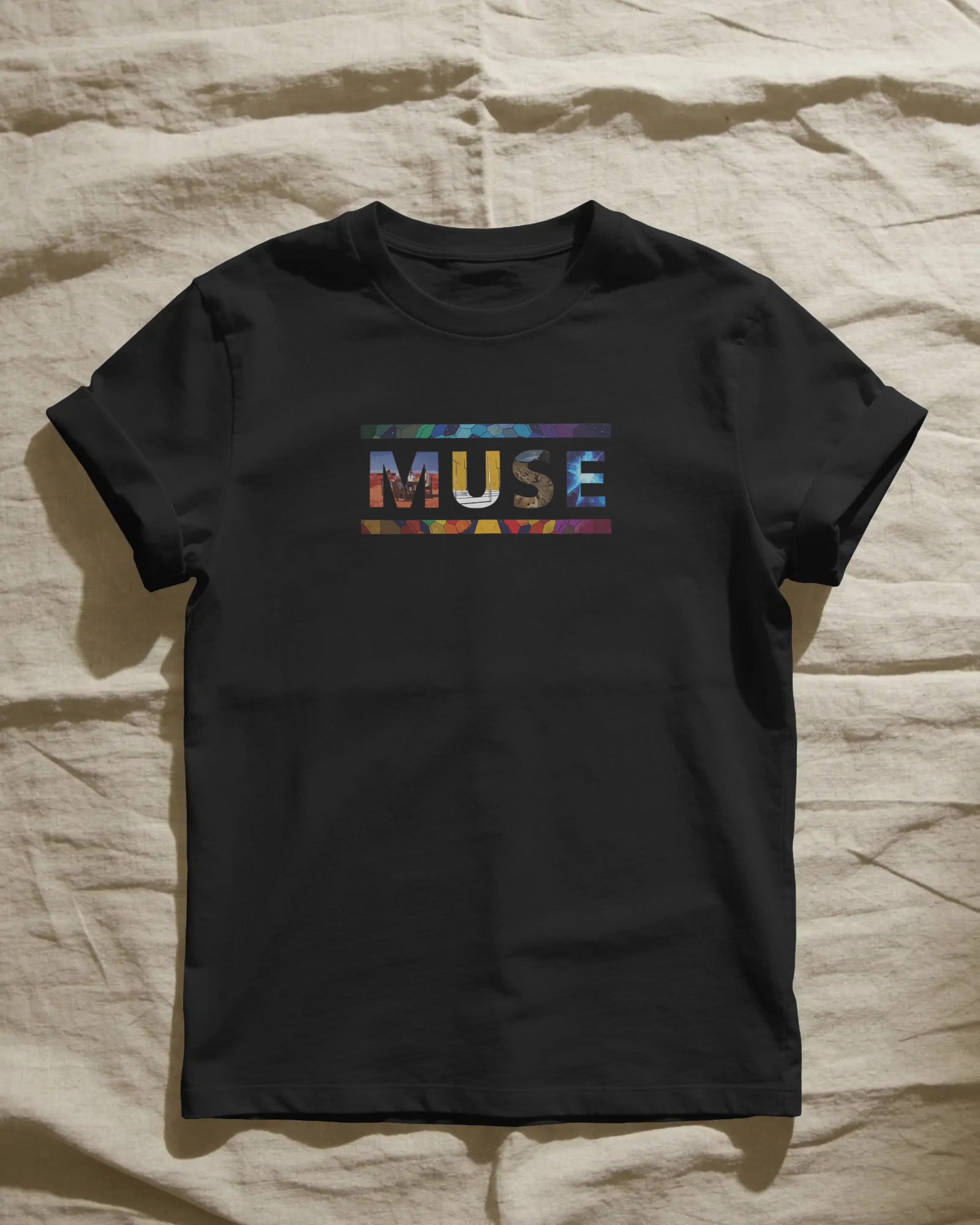 Muse Siyah Tişört