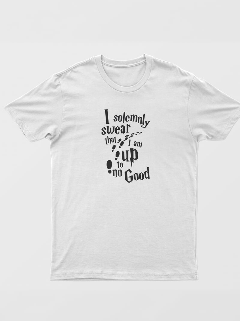 Harry Potter Unisex Beyaz Tişört