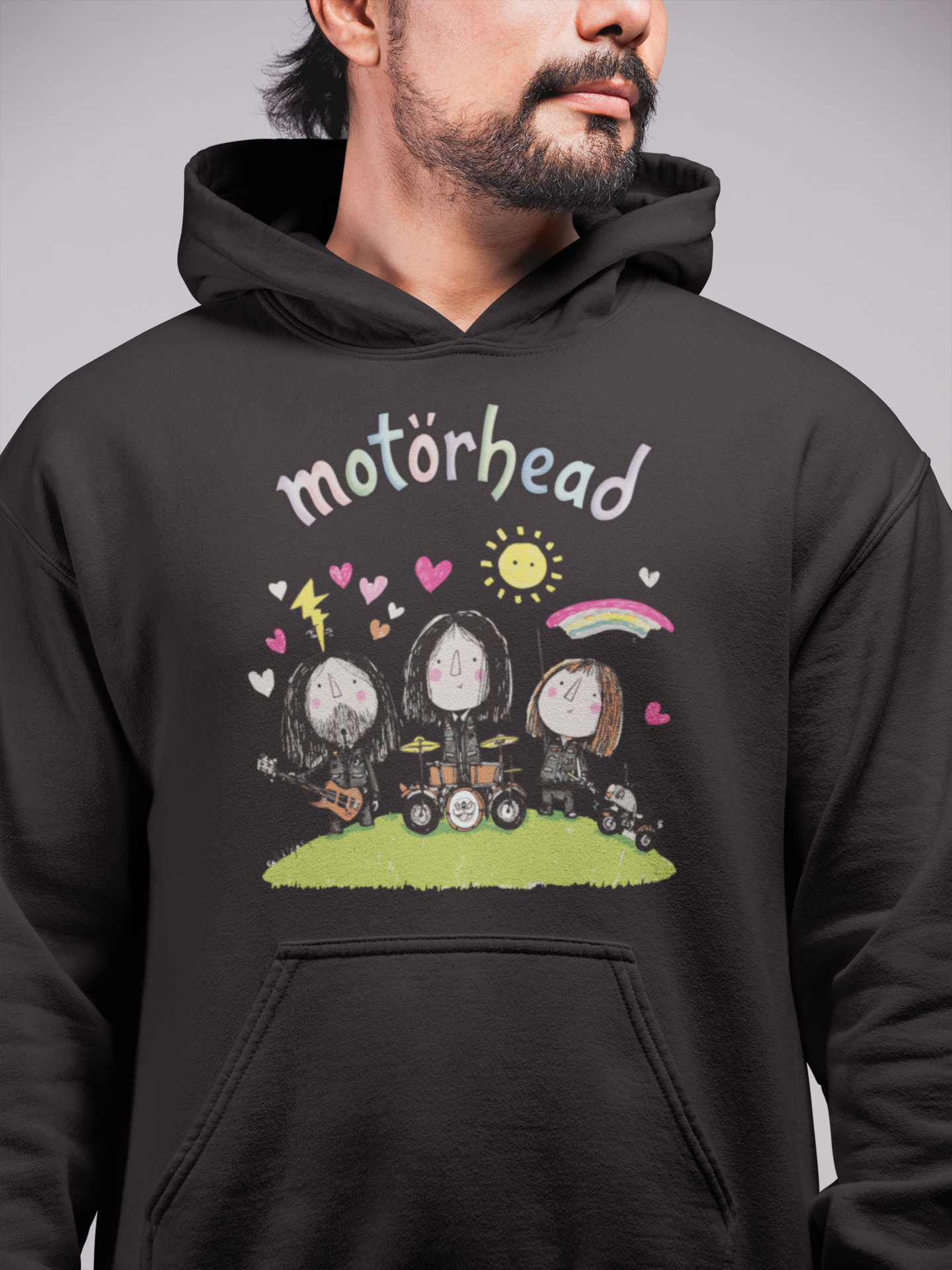 Motörhead Unisex Kapüşonlu Sweatshirt