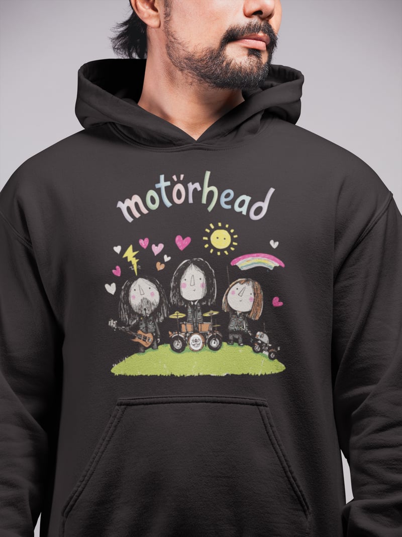 Motörhead Unisex Kapüşonlu Sweatshirt