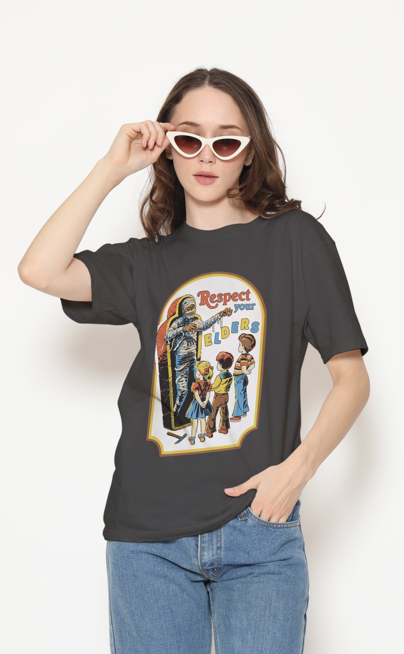 Elders Dijital Baskı Unisex Tişört