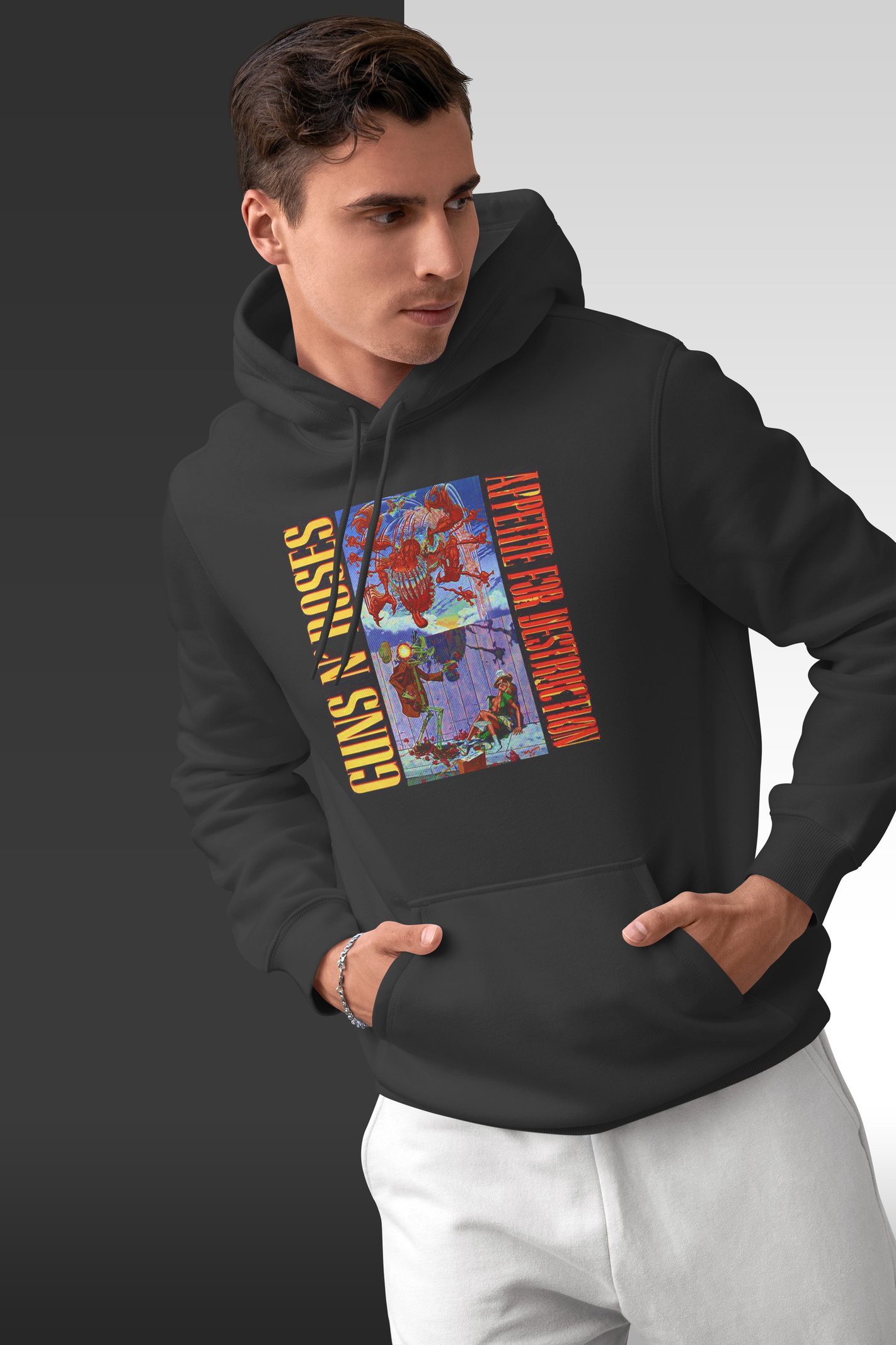 Guns N' Roses Kapüşonlu Unisex Sweatshirt