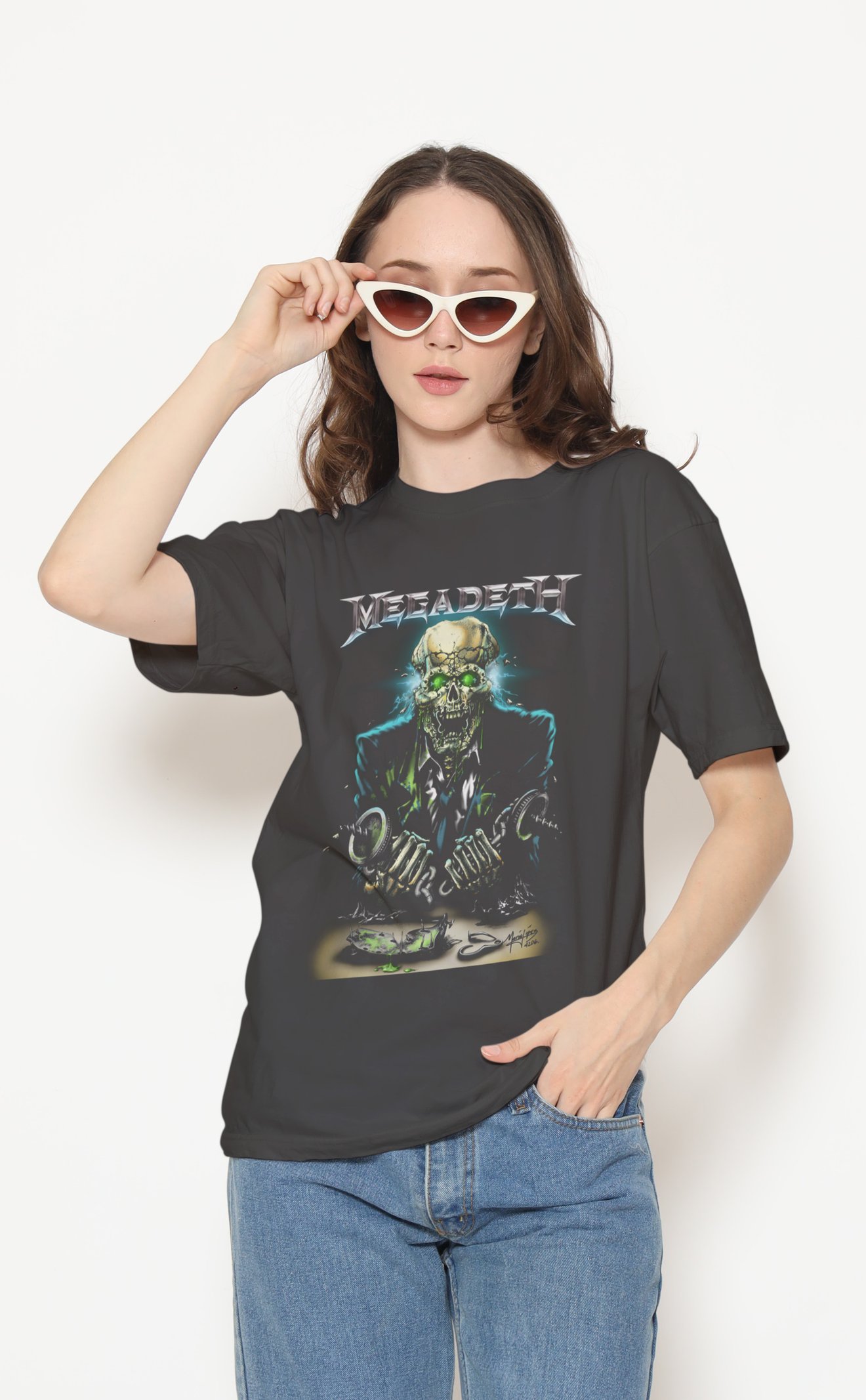 Megadeth Kafatası Tişört