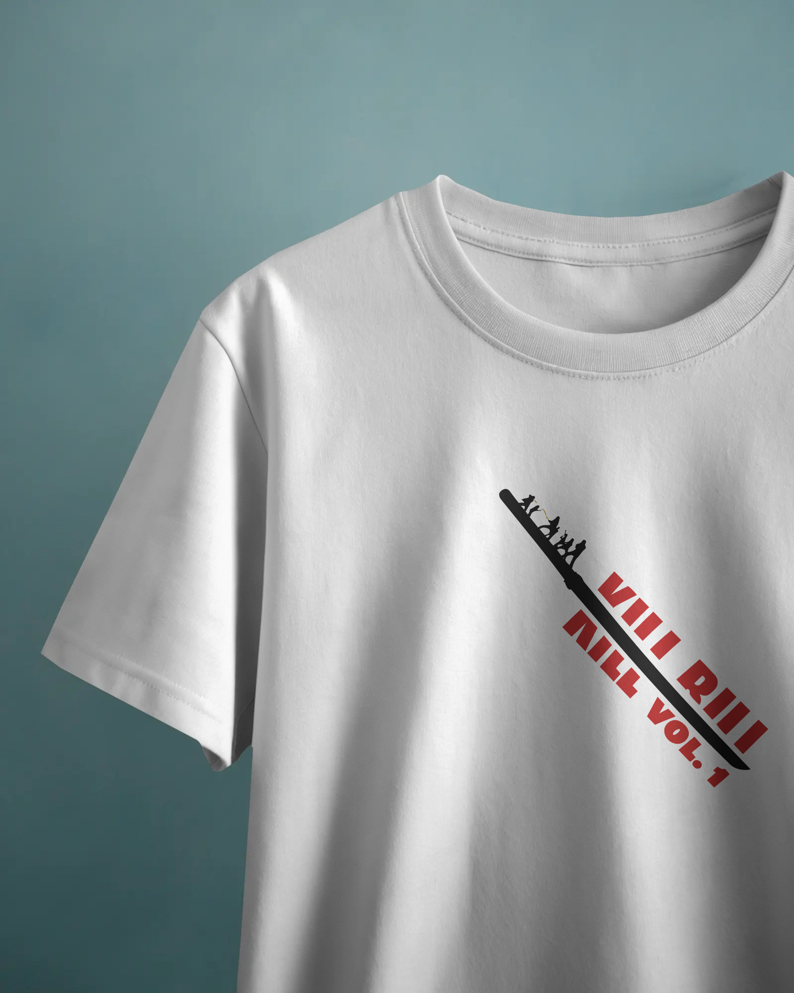 Kill Bill Unisex Beyaz Tişört