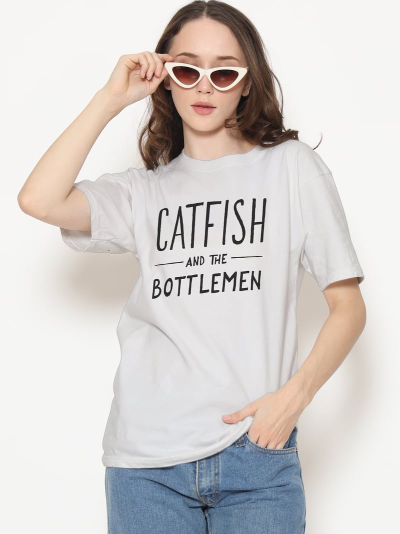 Catfish and the Bottlemen Unisex Beyaz Tişört