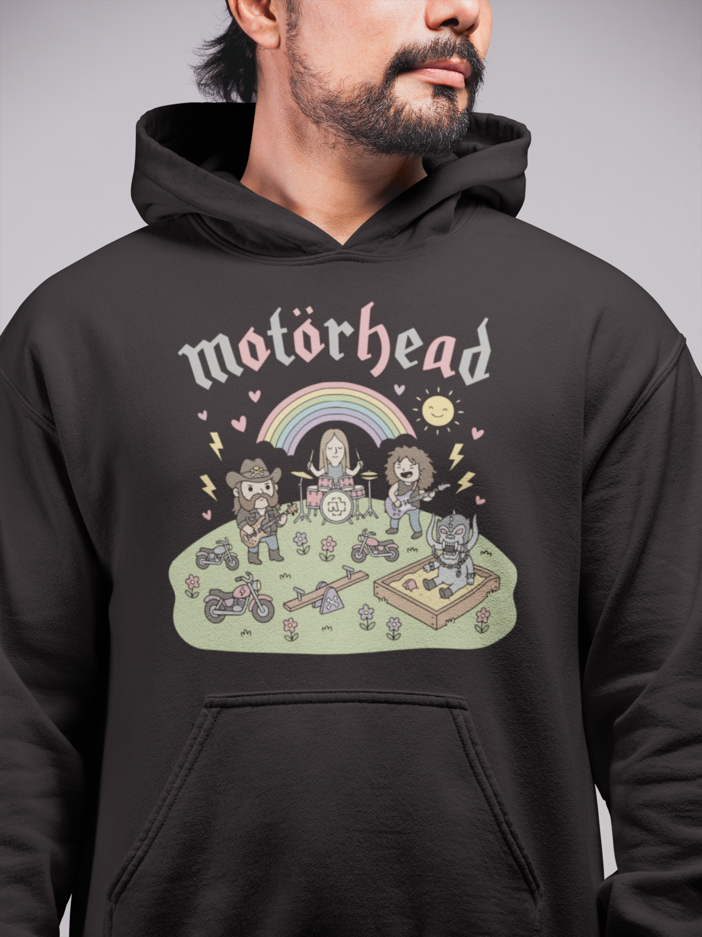 Motörhead Unisex Kapüşonlu Sweatshirt