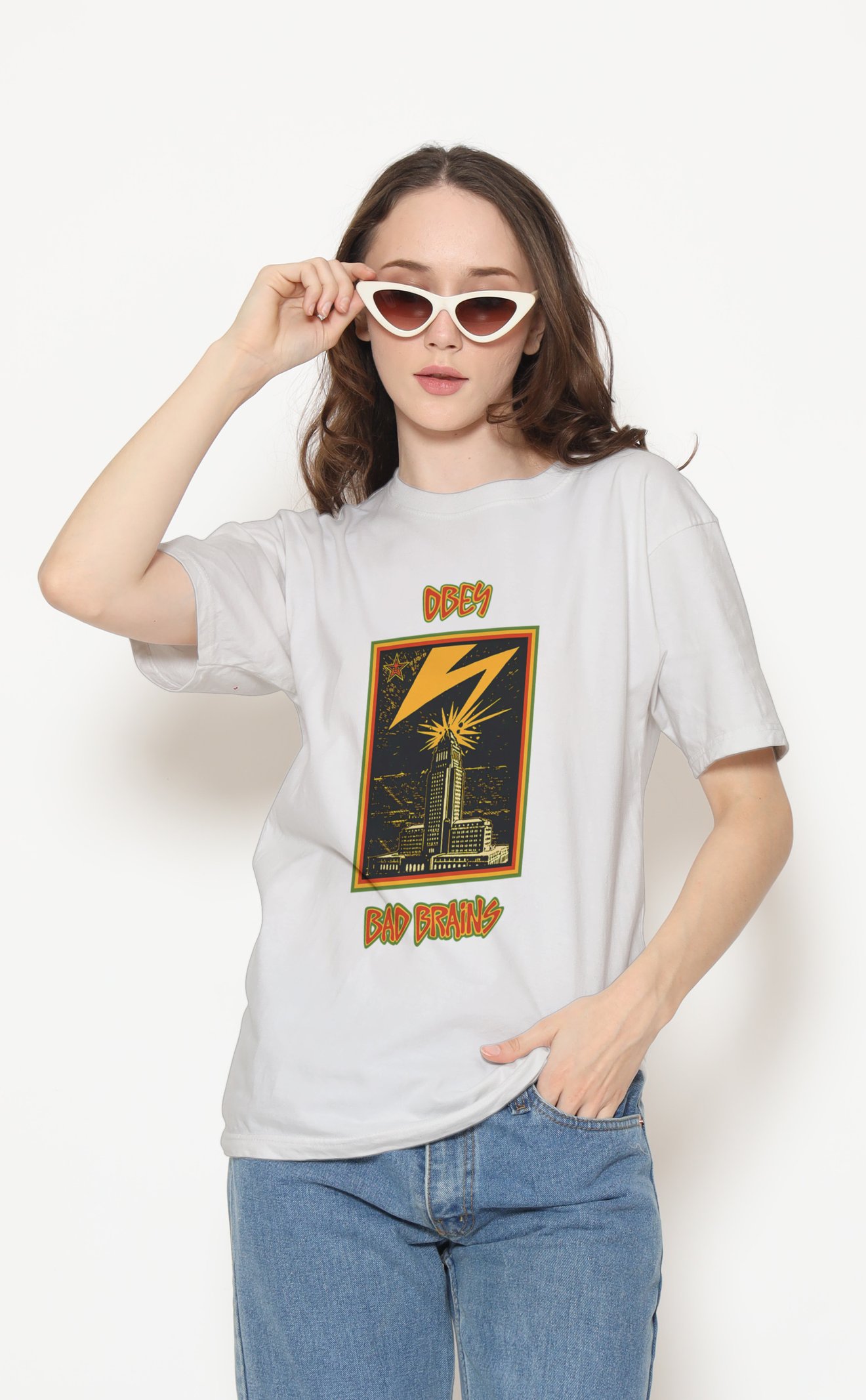 Bad Brains Unisex Beyaz Tişört