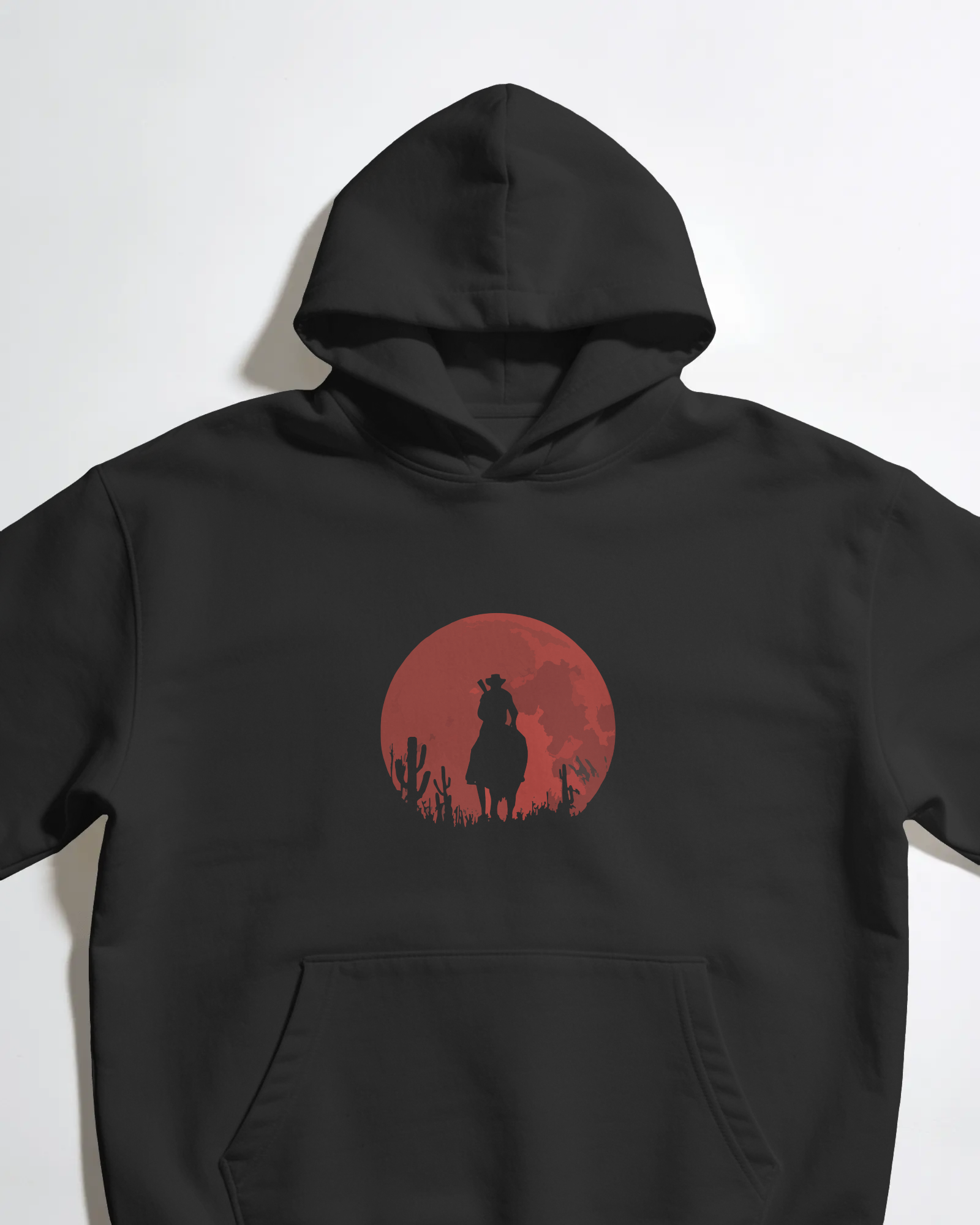 Red Dead Redemption Kovboy Kapüşonlu Sweatshirt