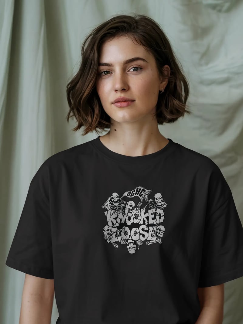 Knocked Loose Kafatası Tişört