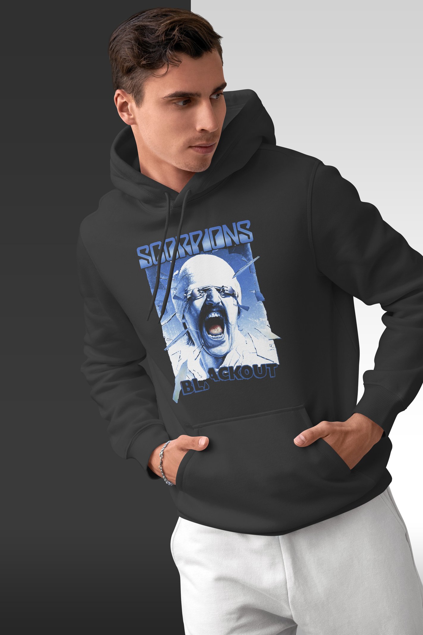 Scorpions Kapüşonlu Unisex Sweatshirt