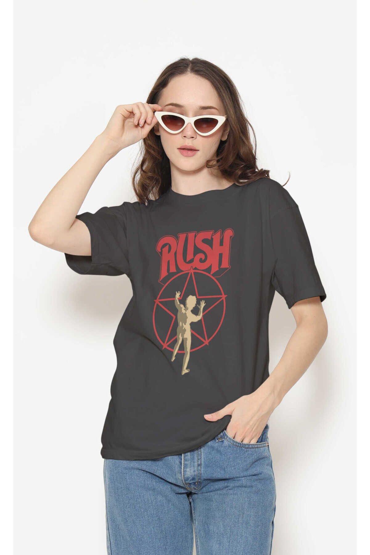 Rush Pentagram Tişört