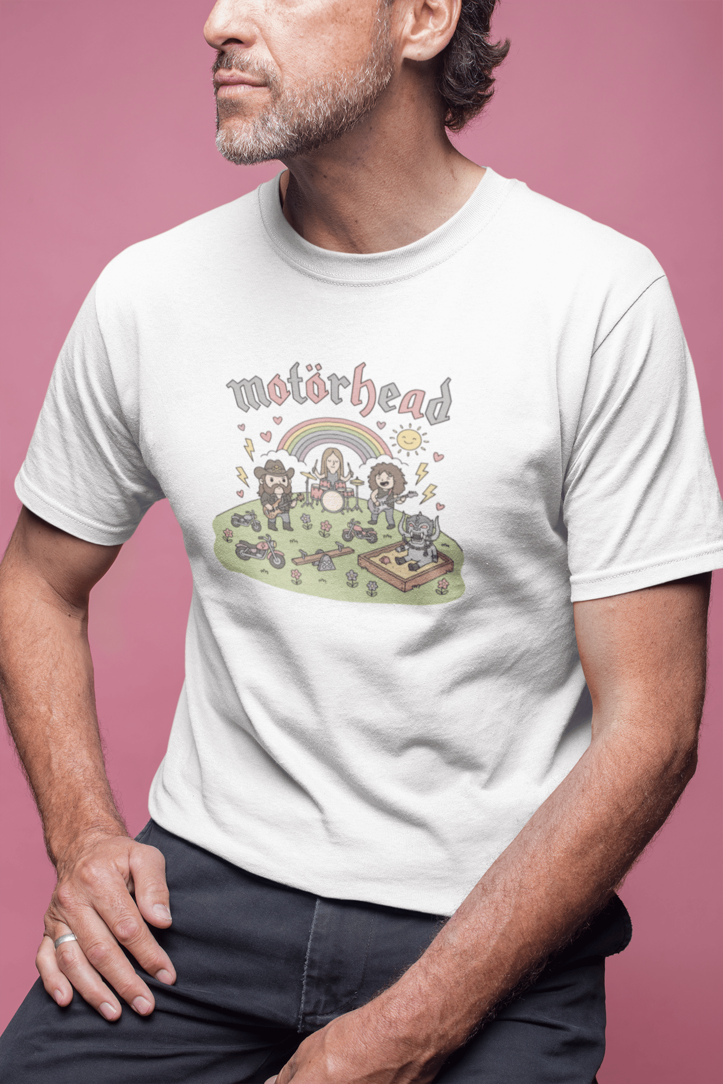 Motörhead Beyaz Tişört