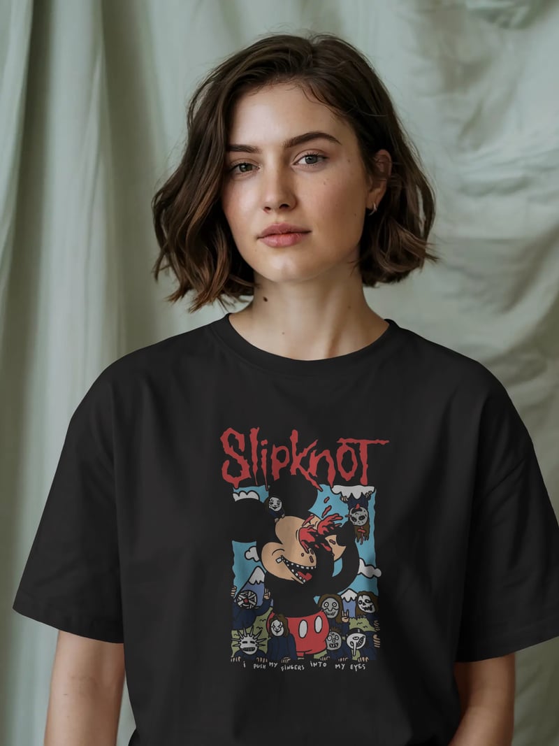 Slipknot Siyah Tişört