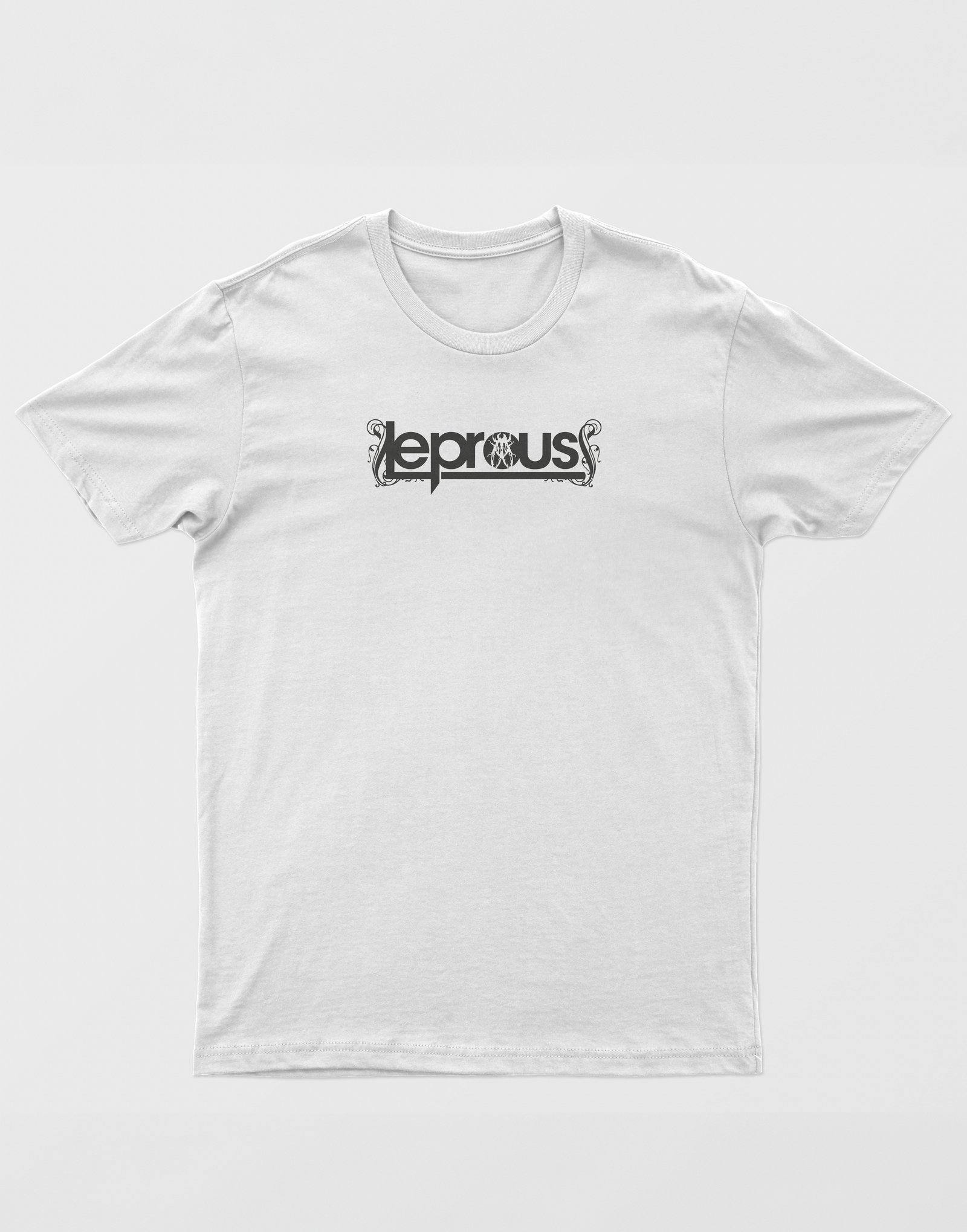 Leprous Unisex Beyaz Tişört